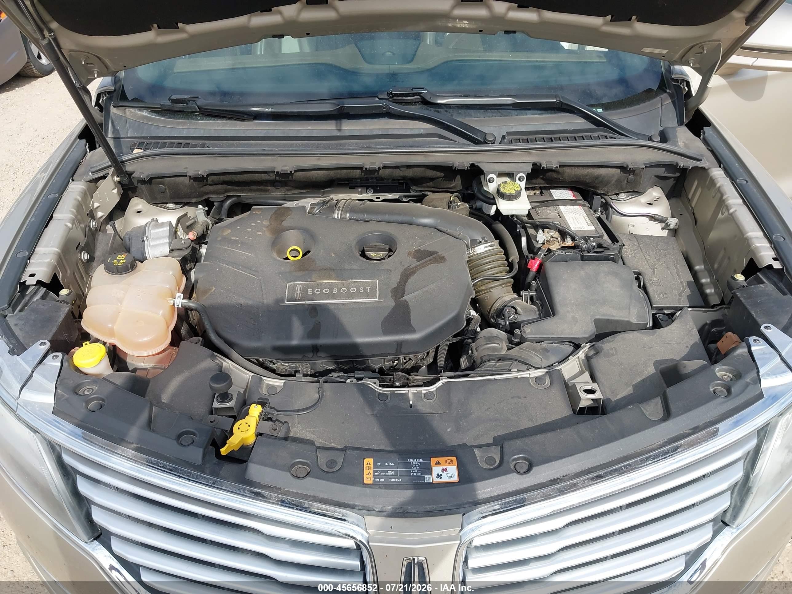 2015 Lincoln Mkc   Champagne vin: 5LMTJ2AH8FUJ19029