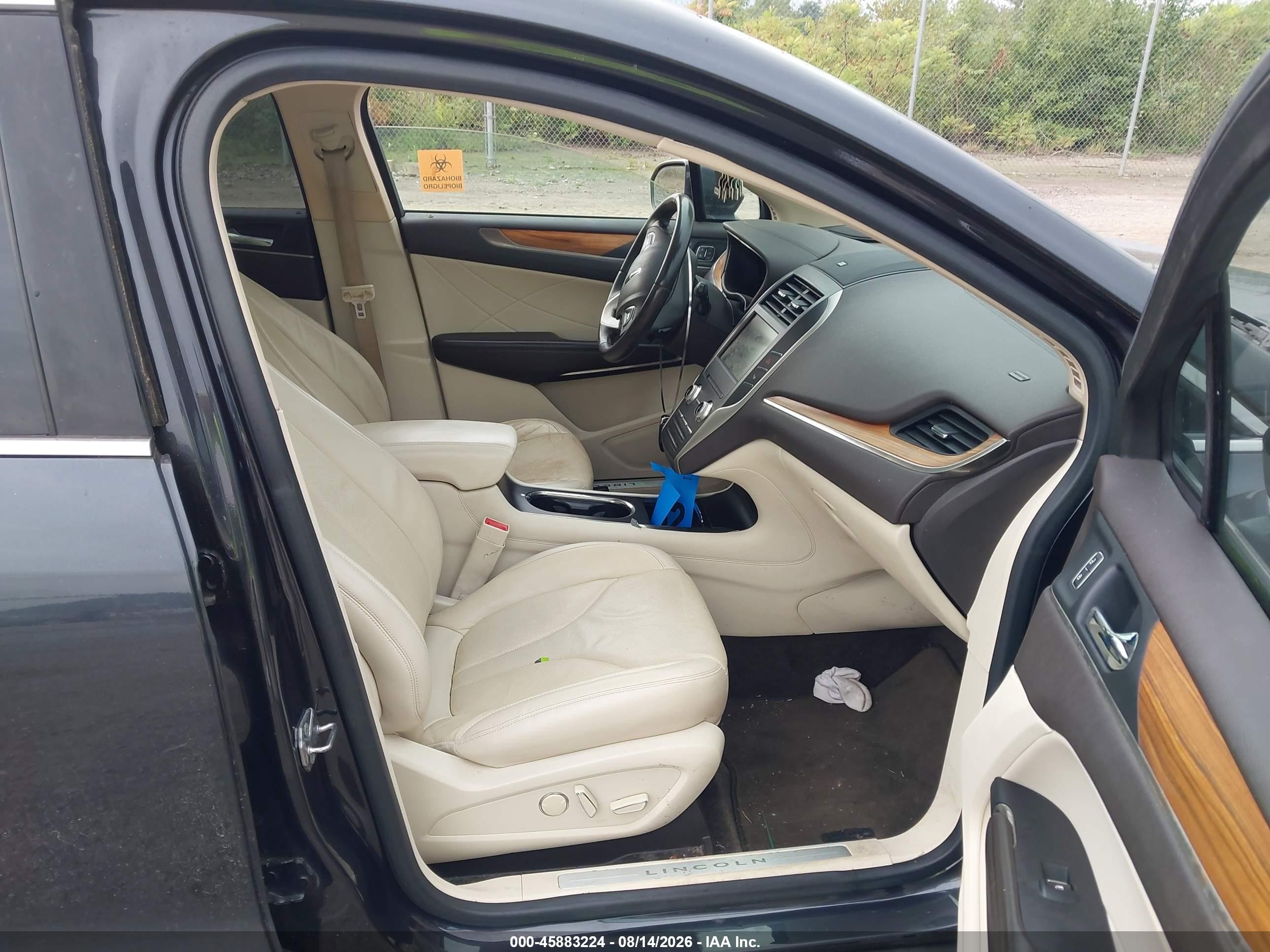 2015 Lincoln Mkc   Gray vin: 5LMTJ2AH8FUJ21864
