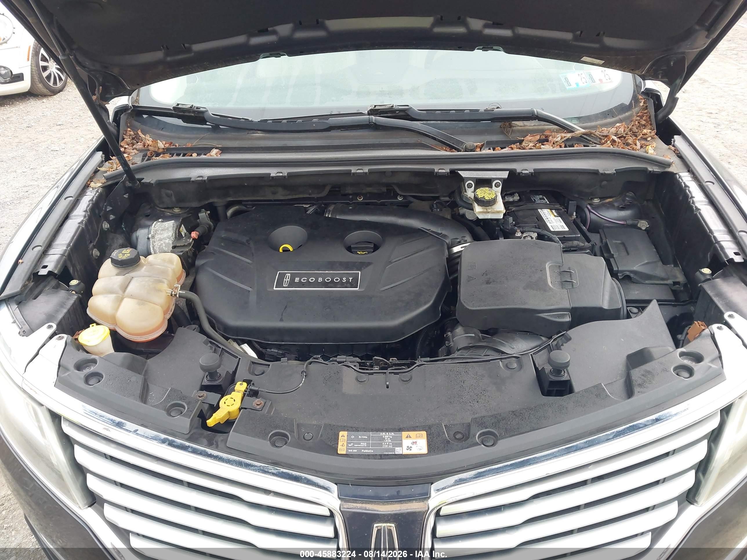 2015 Lincoln Mkc   Gray vin: 5LMTJ2AH8FUJ21864