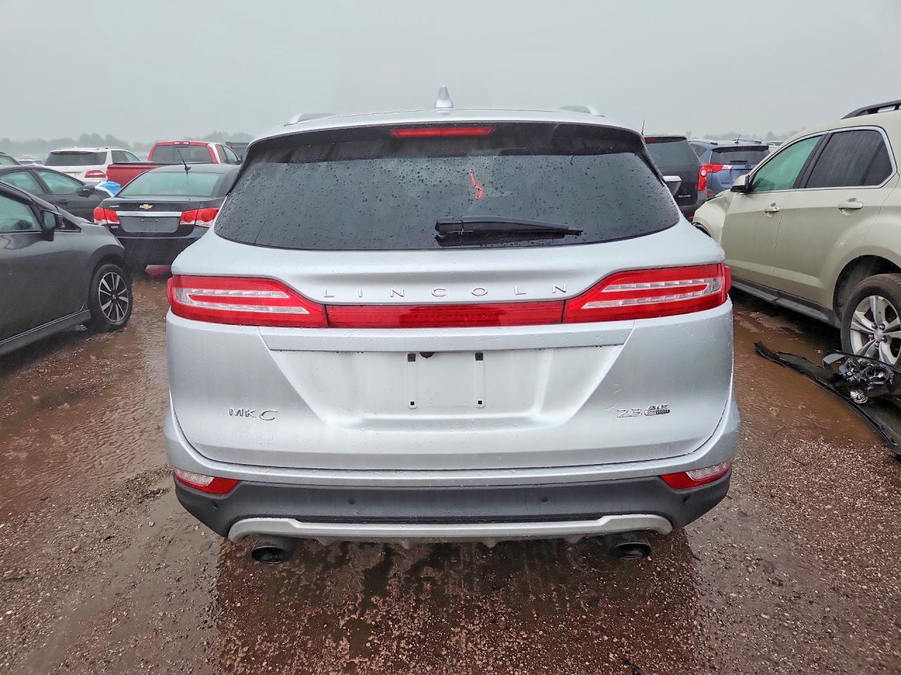 2015 Lincoln Mkc Silver vin: 5LMTJ2AH8FUJ22383