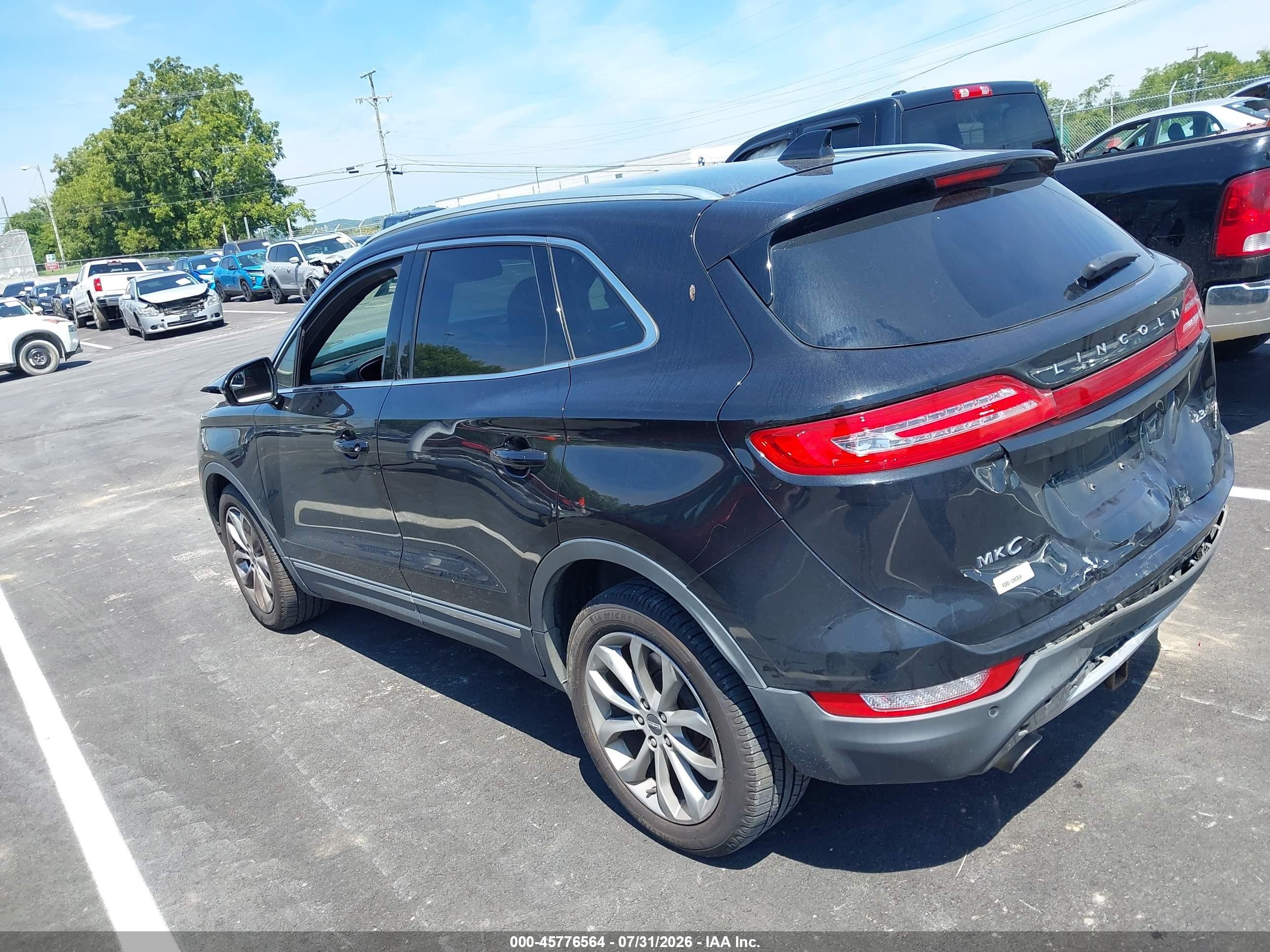 2015 Lincoln Mkc   Black vin: 5LMTJ2AH8FUJ30032