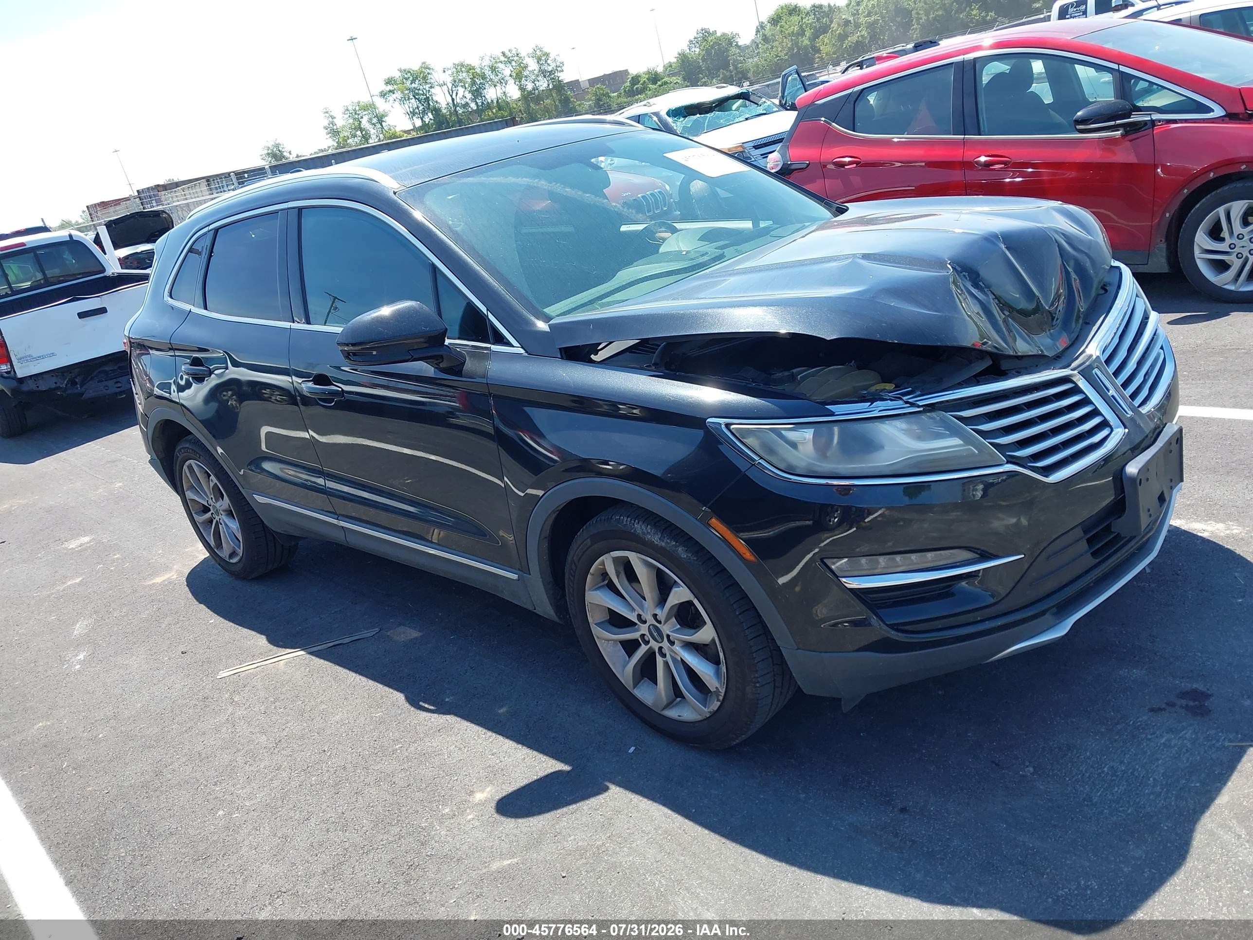 2015 Lincoln Mkc   Black vin: 5LMTJ2AH8FUJ30032