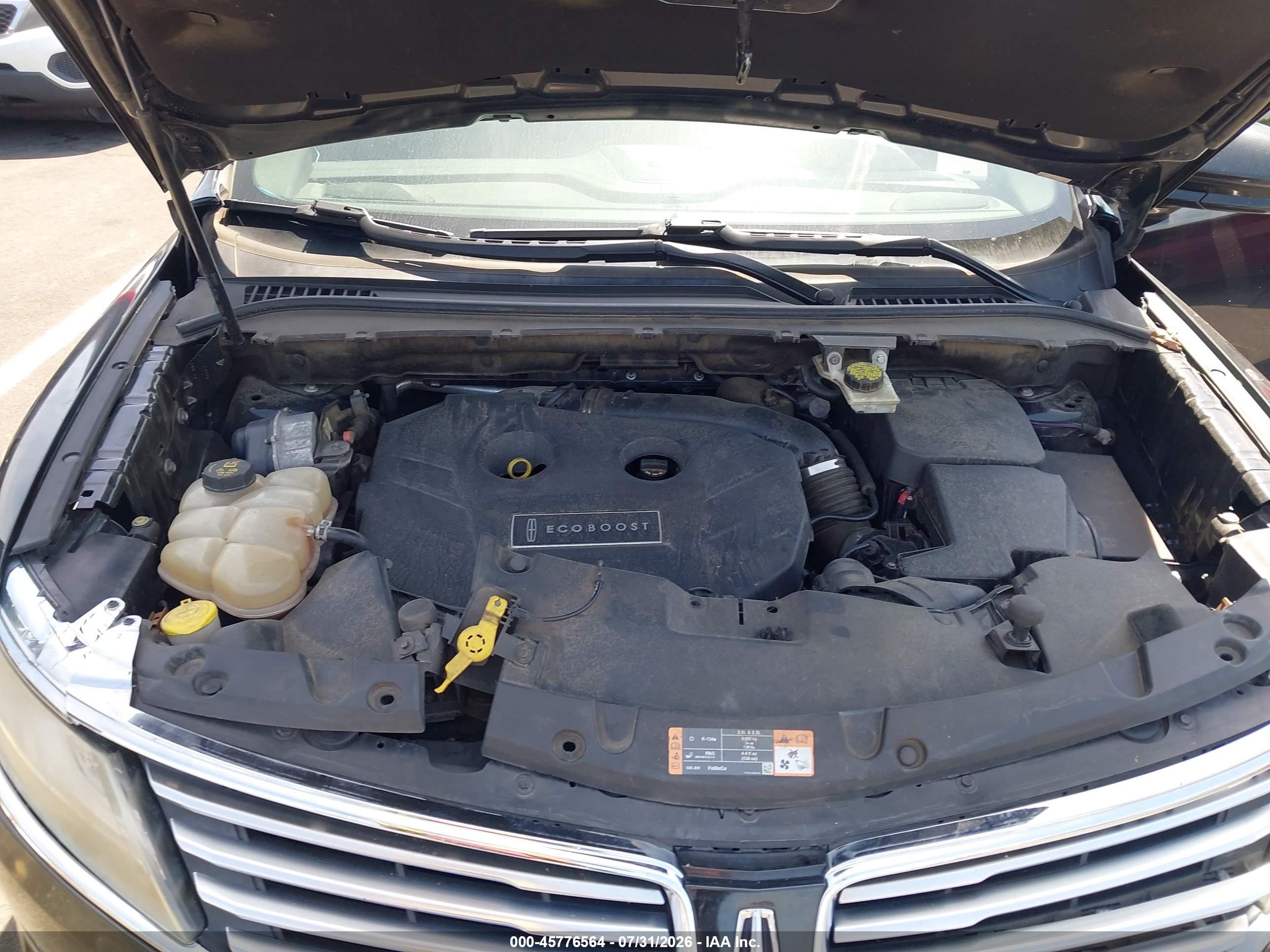 2015 Lincoln Mkc   Black vin: 5LMTJ2AH8FUJ30032