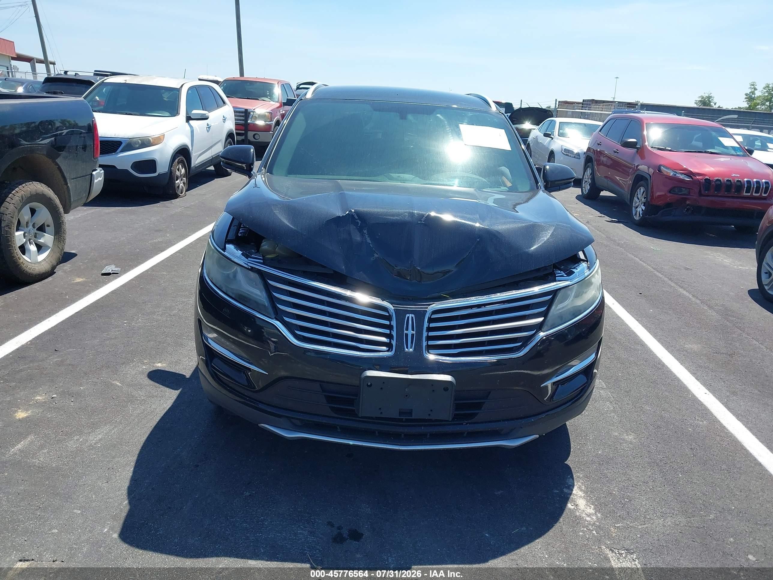 2015 Lincoln Mkc   Black vin: 5LMTJ2AH8FUJ30032