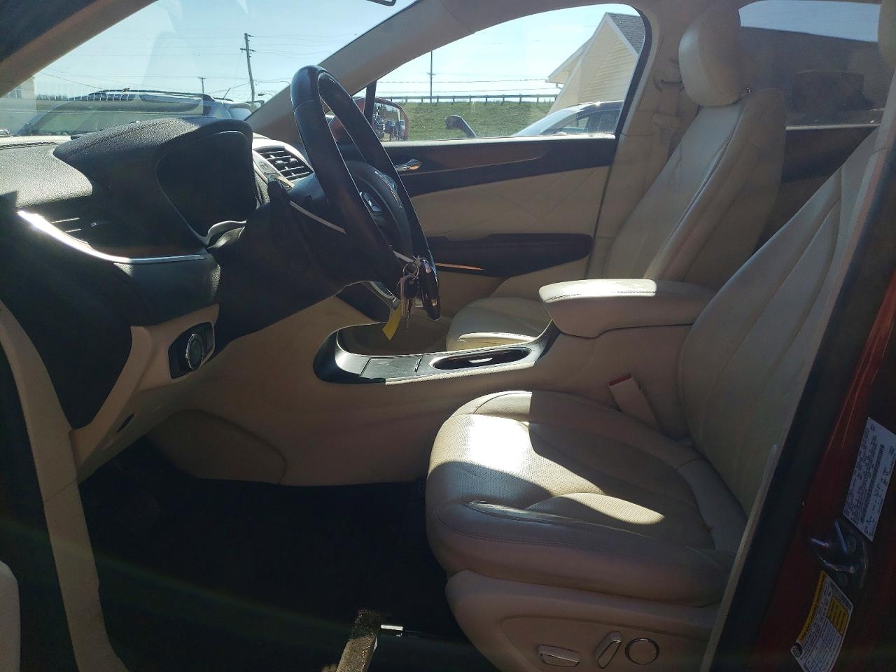 2015 Lincoln Mkc Red vin: 5LMTJ2AH9FUJ32226