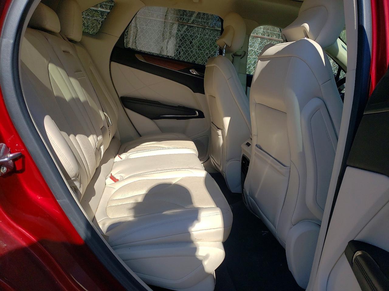 2015 Lincoln Mkc Red vin: 5LMTJ2AH9FUJ32226