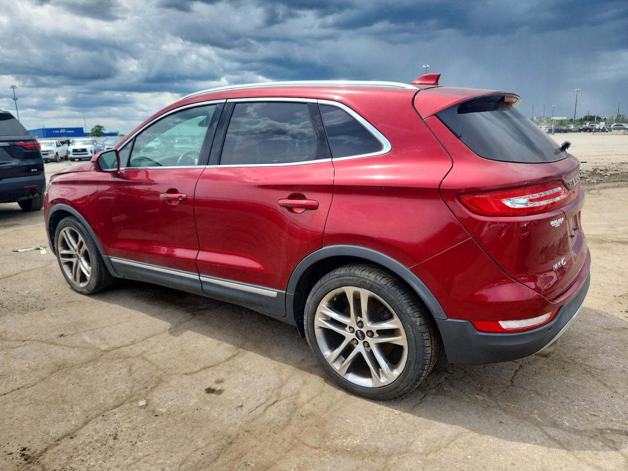 2015 Lincoln Mkc Red vin: 5LMTJ2AHXFUJ00501