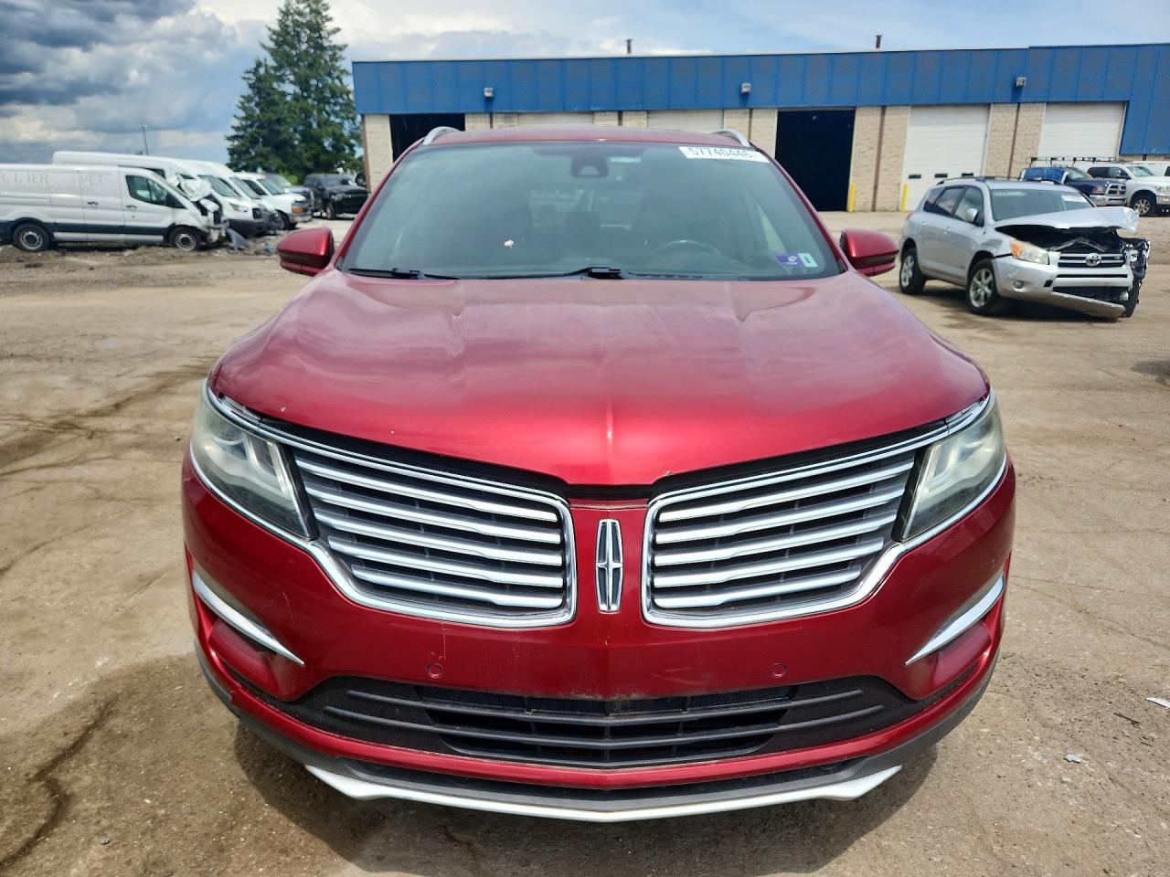 2015 Lincoln Mkc Red vin: 5LMTJ2AHXFUJ00501