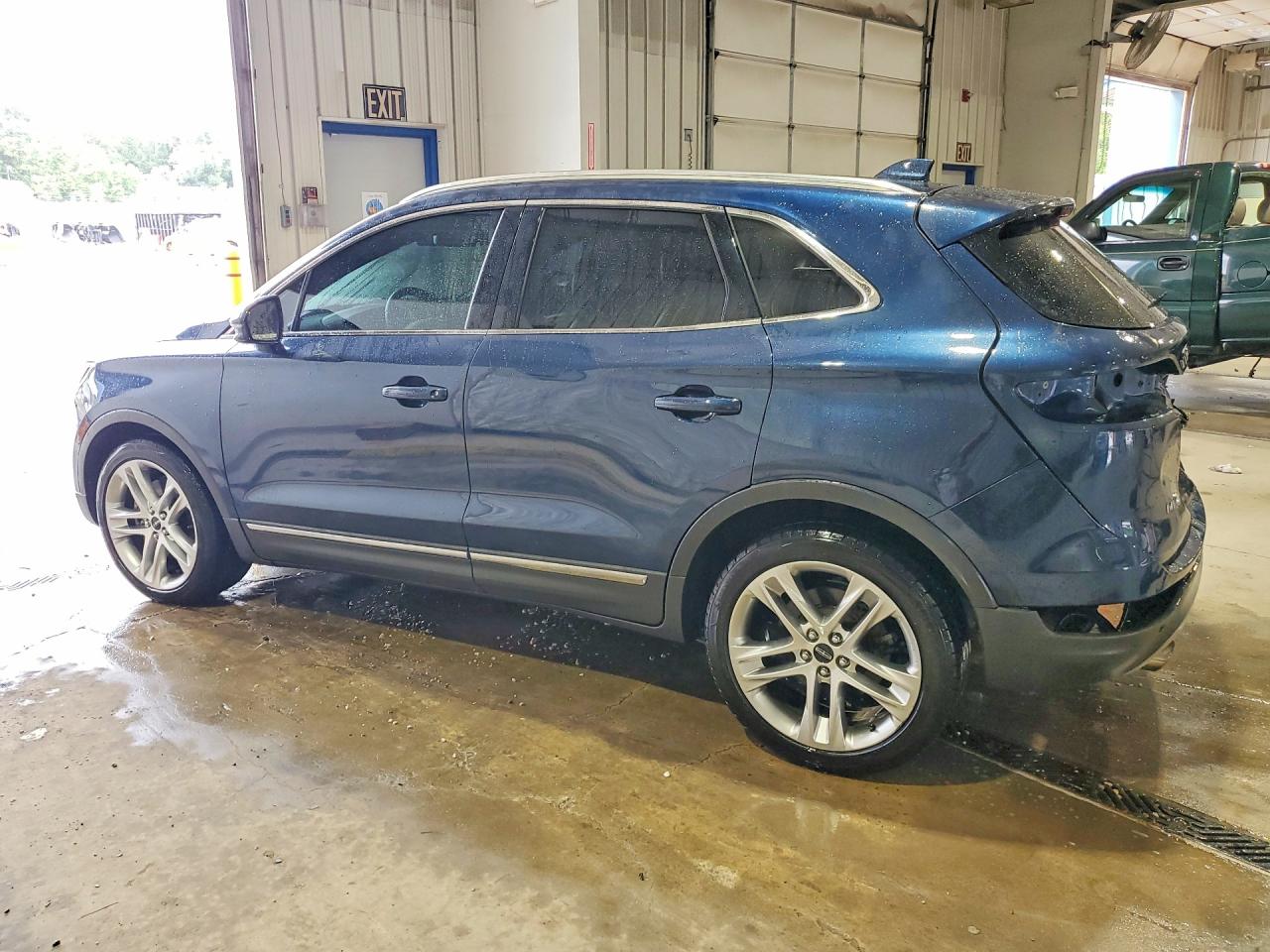 2015 Lincoln Mkc Blue vin: 5LMTJ2AHXFUJ24913