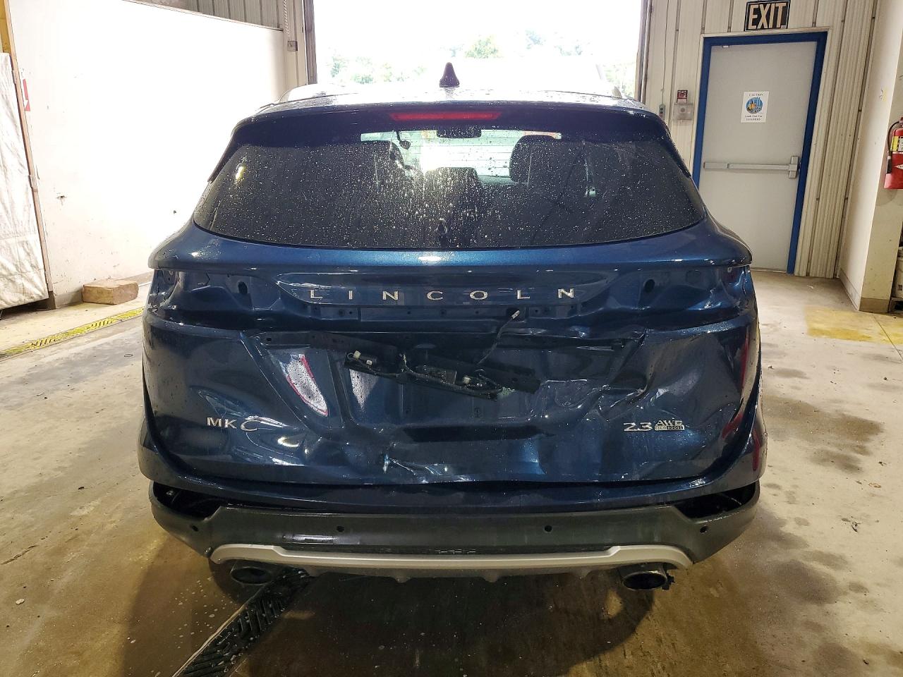 2015 Lincoln Mkc Blue vin: 5LMTJ2AHXFUJ24913