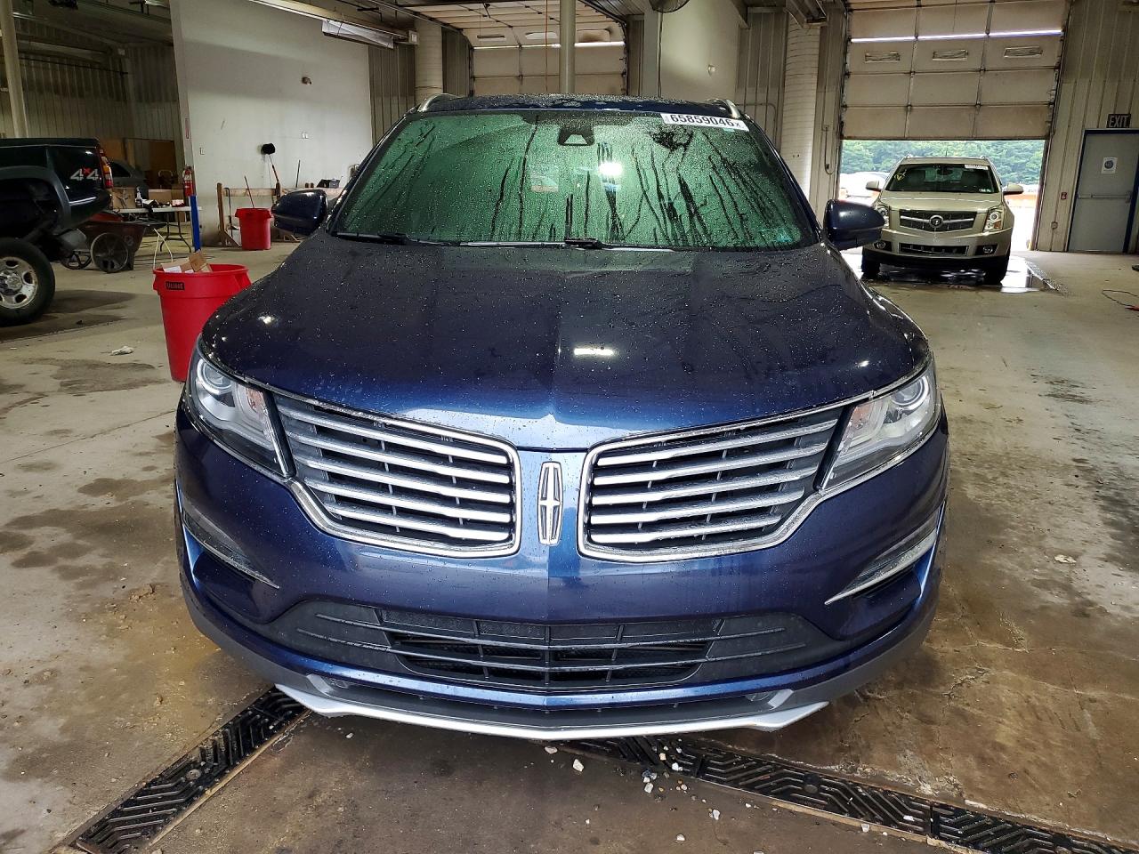 2015 Lincoln Mkc Blue vin: 5LMTJ2AHXFUJ24913