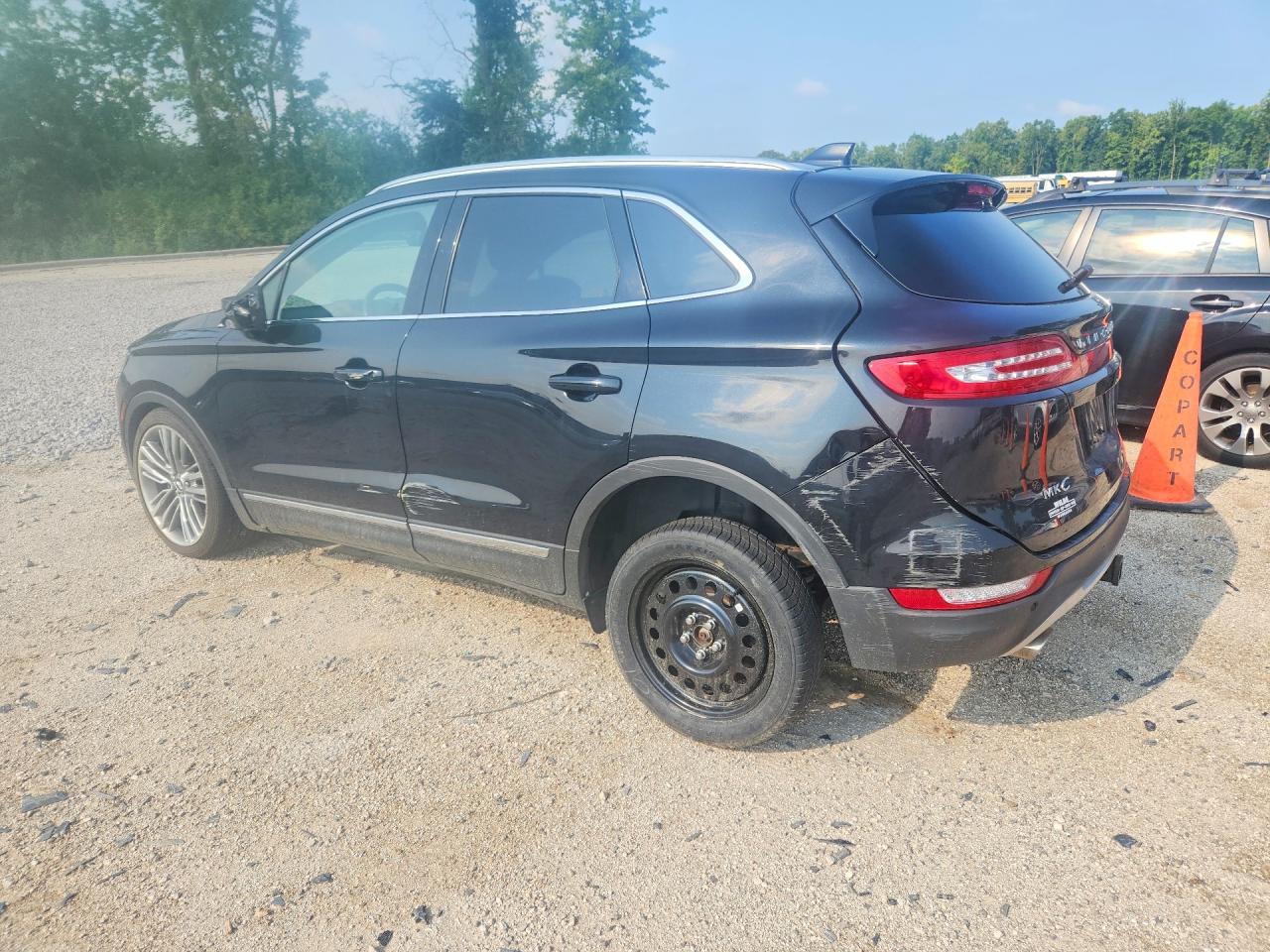 2015 Lincoln Mkc Black vin: 5LMTJ2AHXFUJ30386