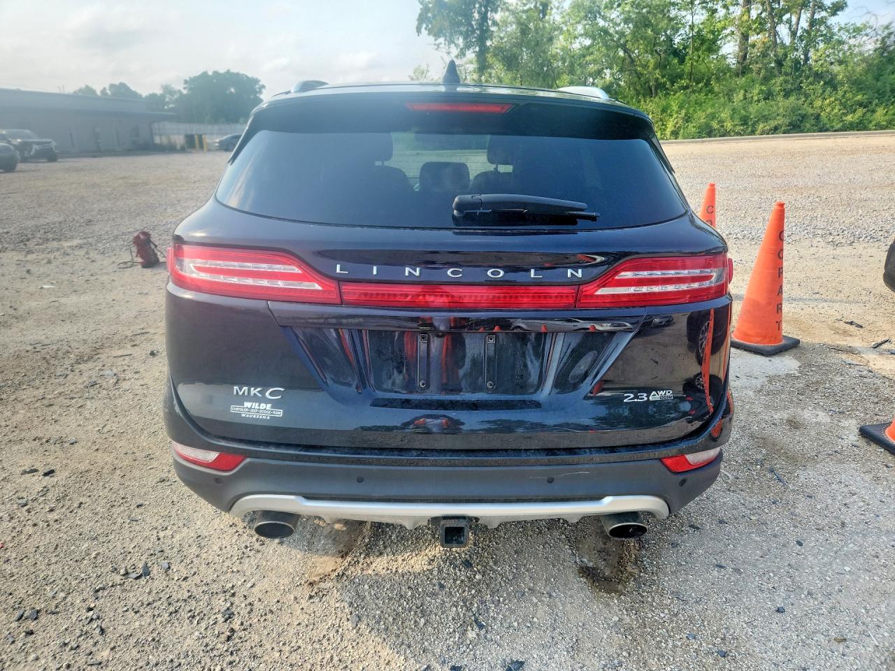2015 Lincoln Mkc Black vin: 5LMTJ2AHXFUJ30386