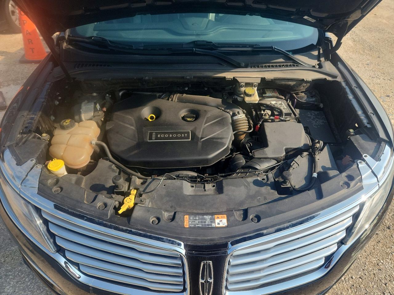 2015 Lincoln Mkc Black vin: 5LMTJ2AHXFUJ30386