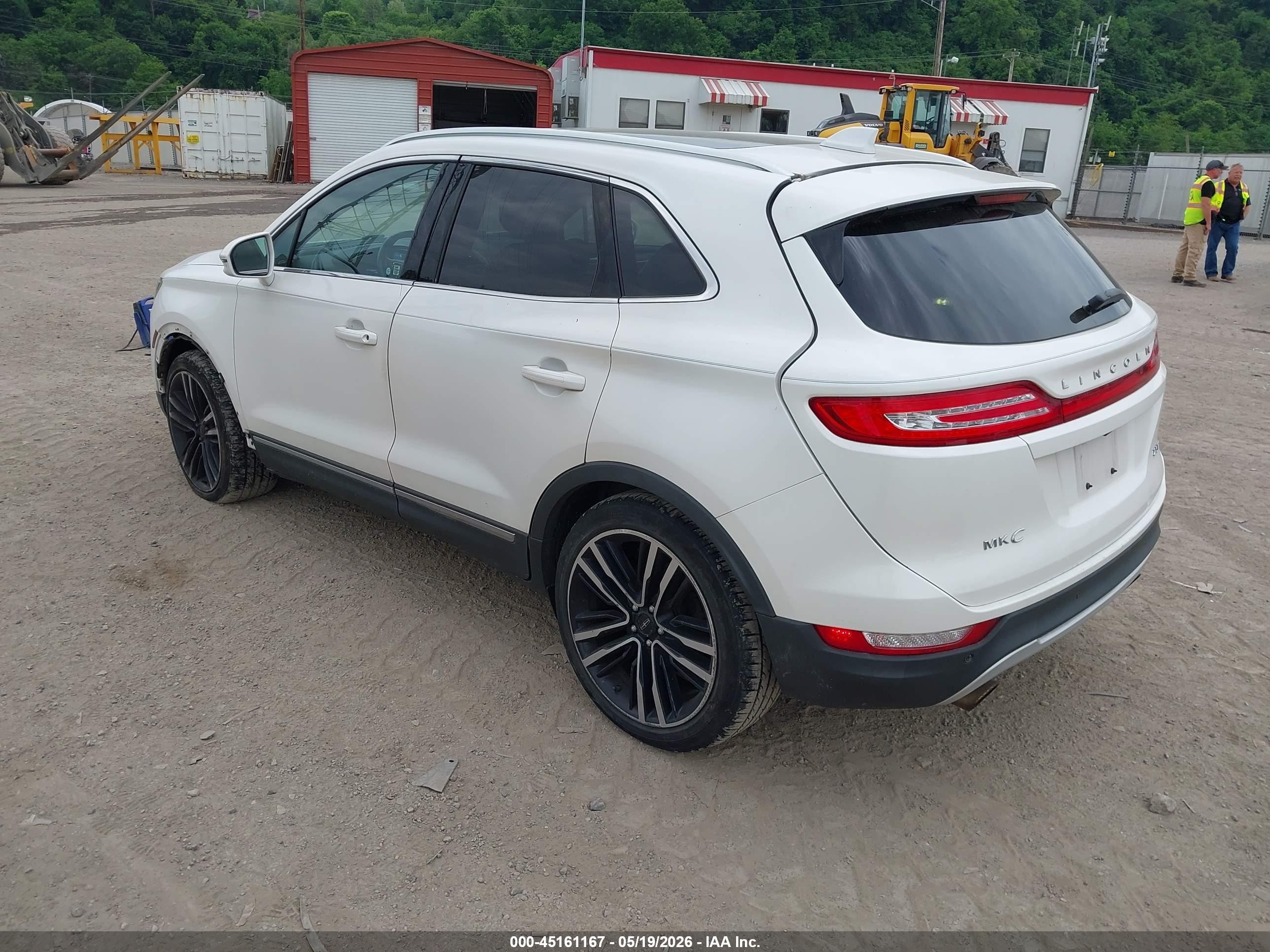2017 Lincoln Mkc Reserve White vin: 5LMTJ3DH7HUL11787