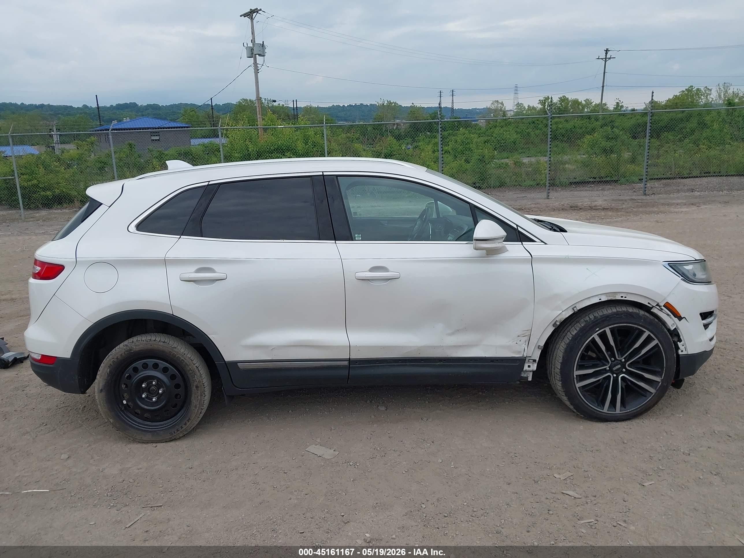 2017 Lincoln Mkc Reserve White vin: 5LMTJ3DH7HUL11787