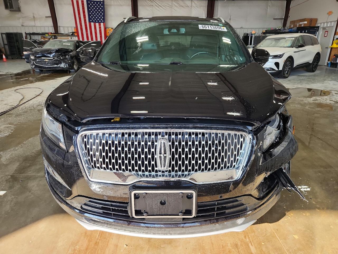 2019 Lincoln Mkc Reserve Black vin: 5LMTJ3DH7KUL02093