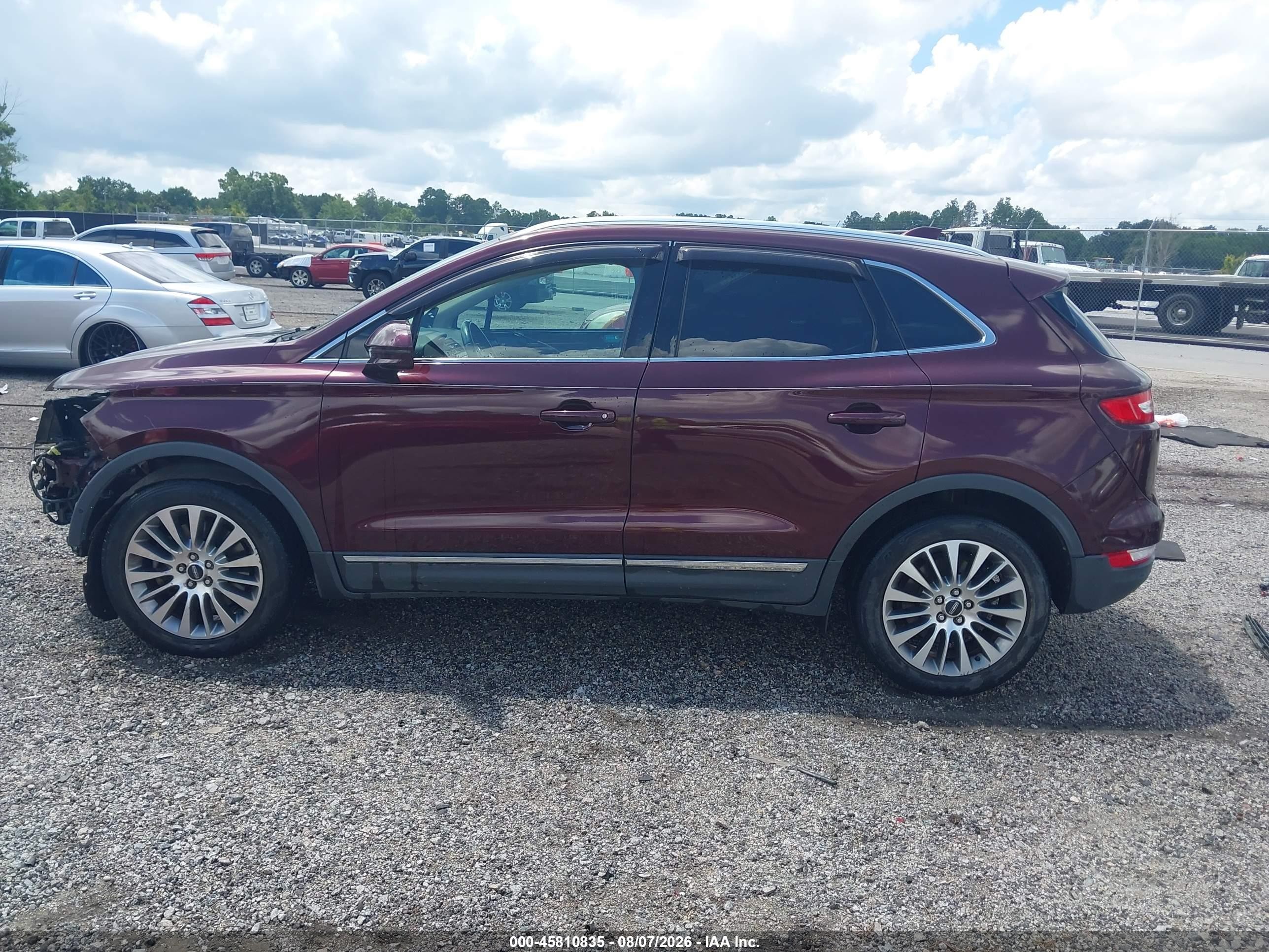2017 Lincoln Mkc Reserve Maroon vin: 5LMTJ3DHXHUL32908