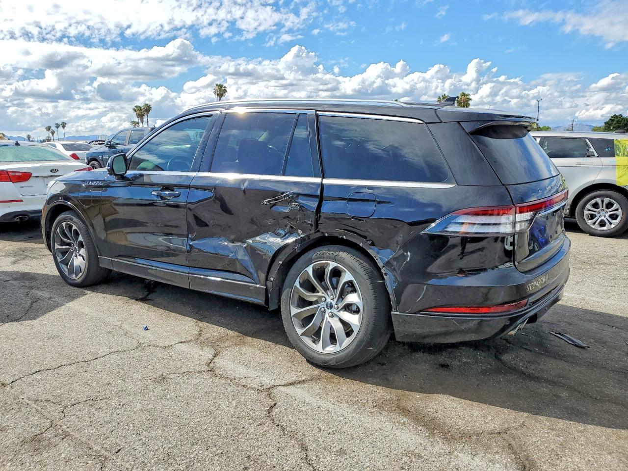 2023 Lincoln Aviator Grand Touring Black vin: 5LMYJ8XY6PNL02733