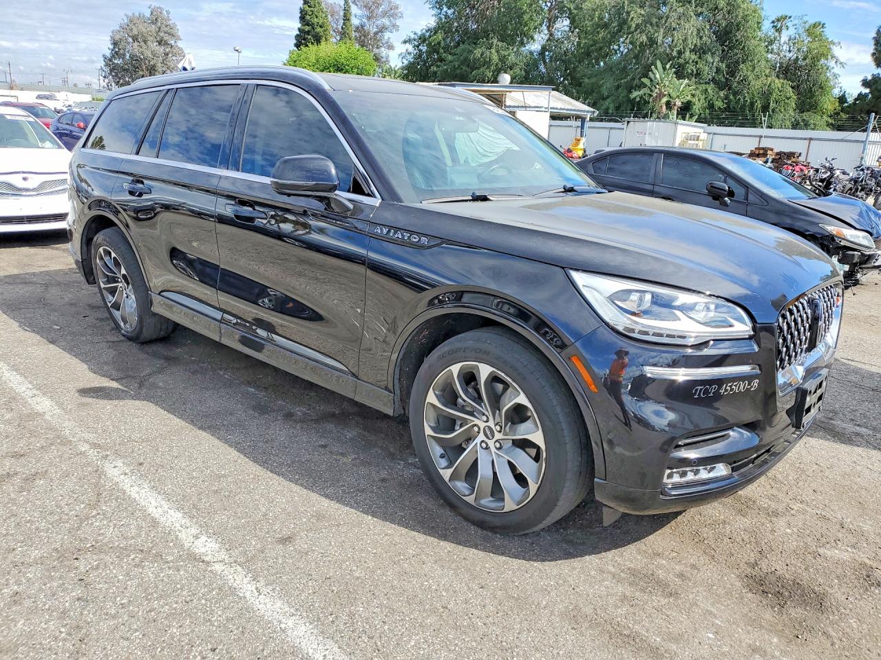 2023 Lincoln Aviator Grand Touring Black vin: 5LMYJ8XY6PNL02733
