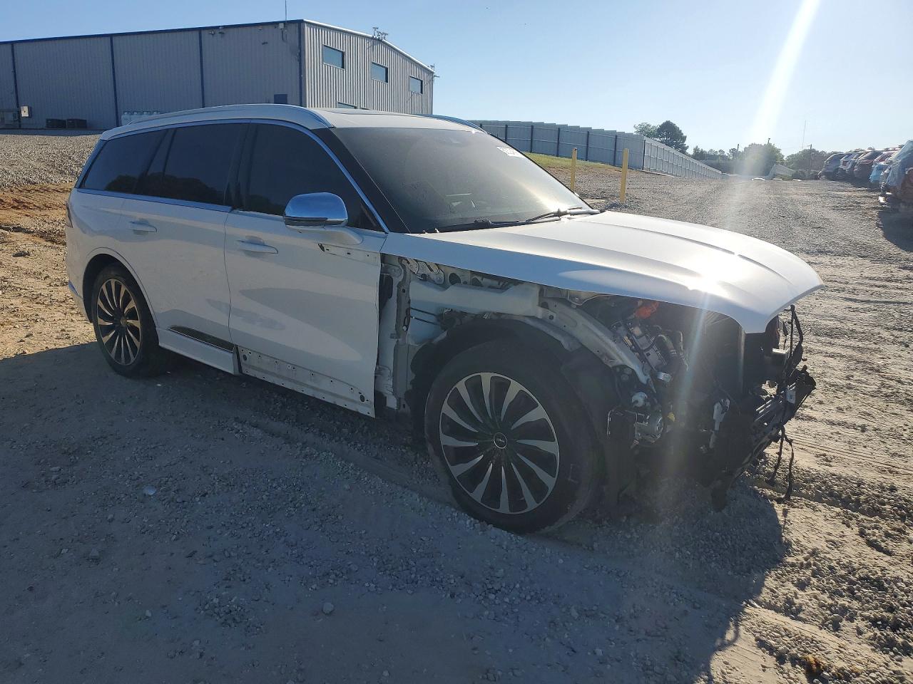2020 Lincoln Aviator Black Label Grand Touring White vin: 5LMYJ9YY3LGL32081