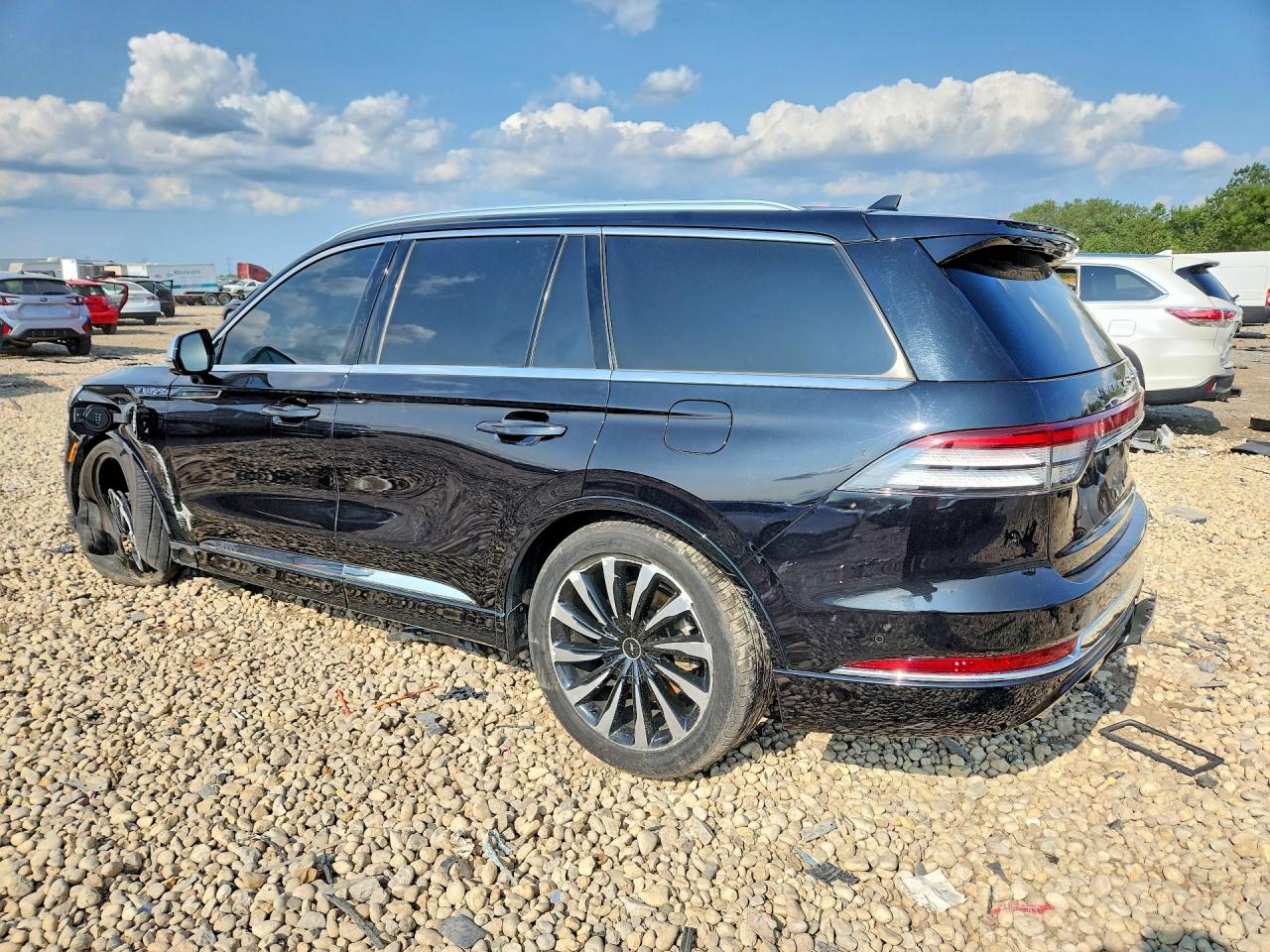 2020 Lincoln Aviator Black Label Grand Touring Black vin: 5LMYJ9YY6LGL30650