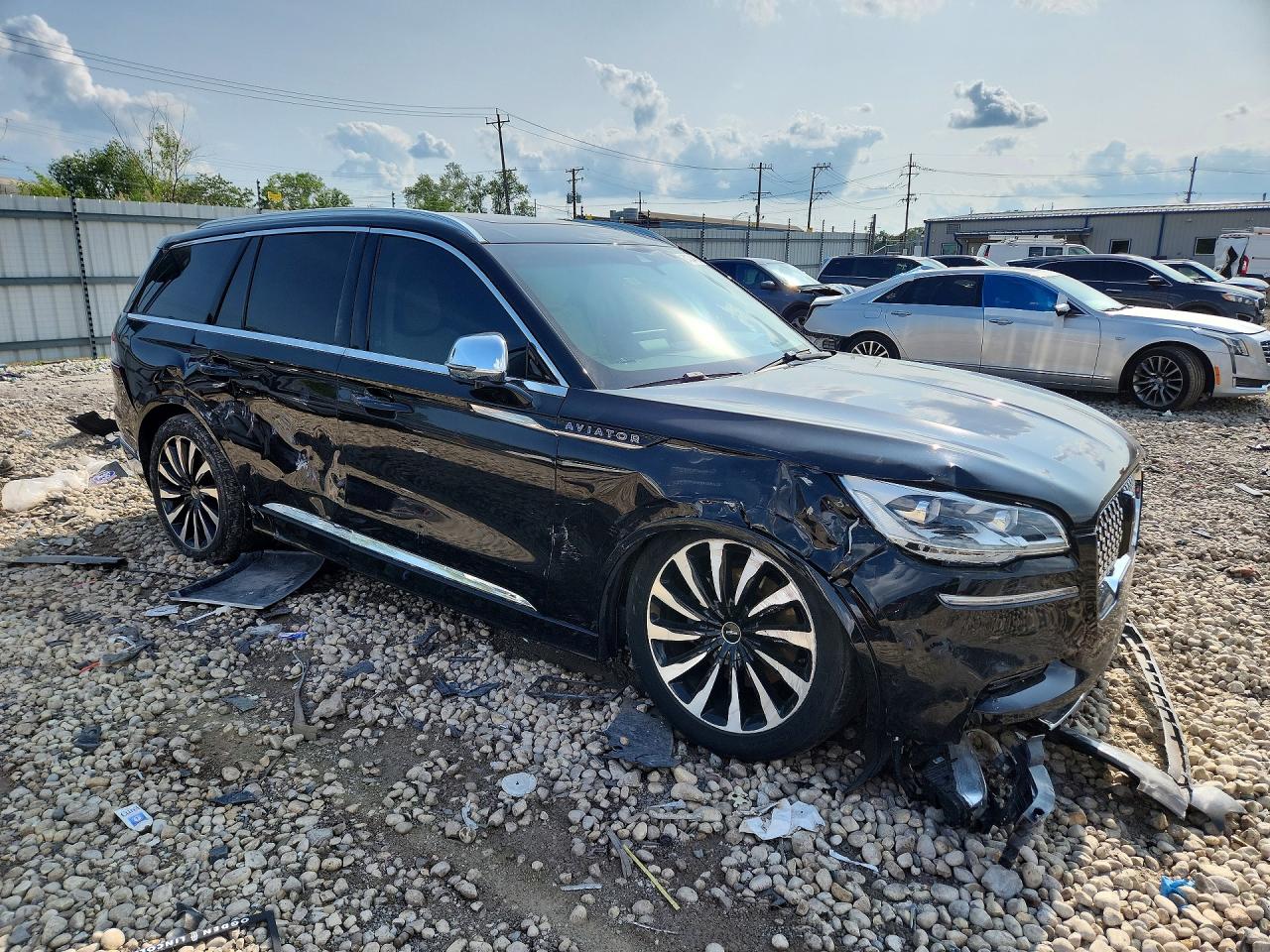 2020 Lincoln Aviator Black Label Grand Touring Black vin: 5LMYJ9YY6LGL30650