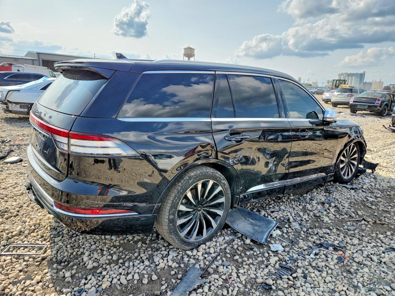 2020 Lincoln Aviator Black Label Grand Touring Black vin: 5LMYJ9YY6LGL30650