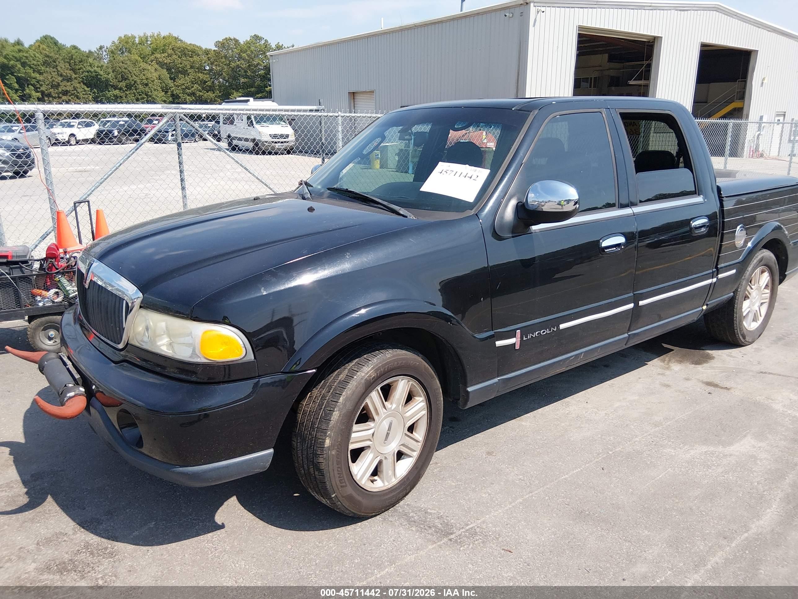 2002 Lincoln Blackwood   Black vin: 5LTEW05A92KJ03413