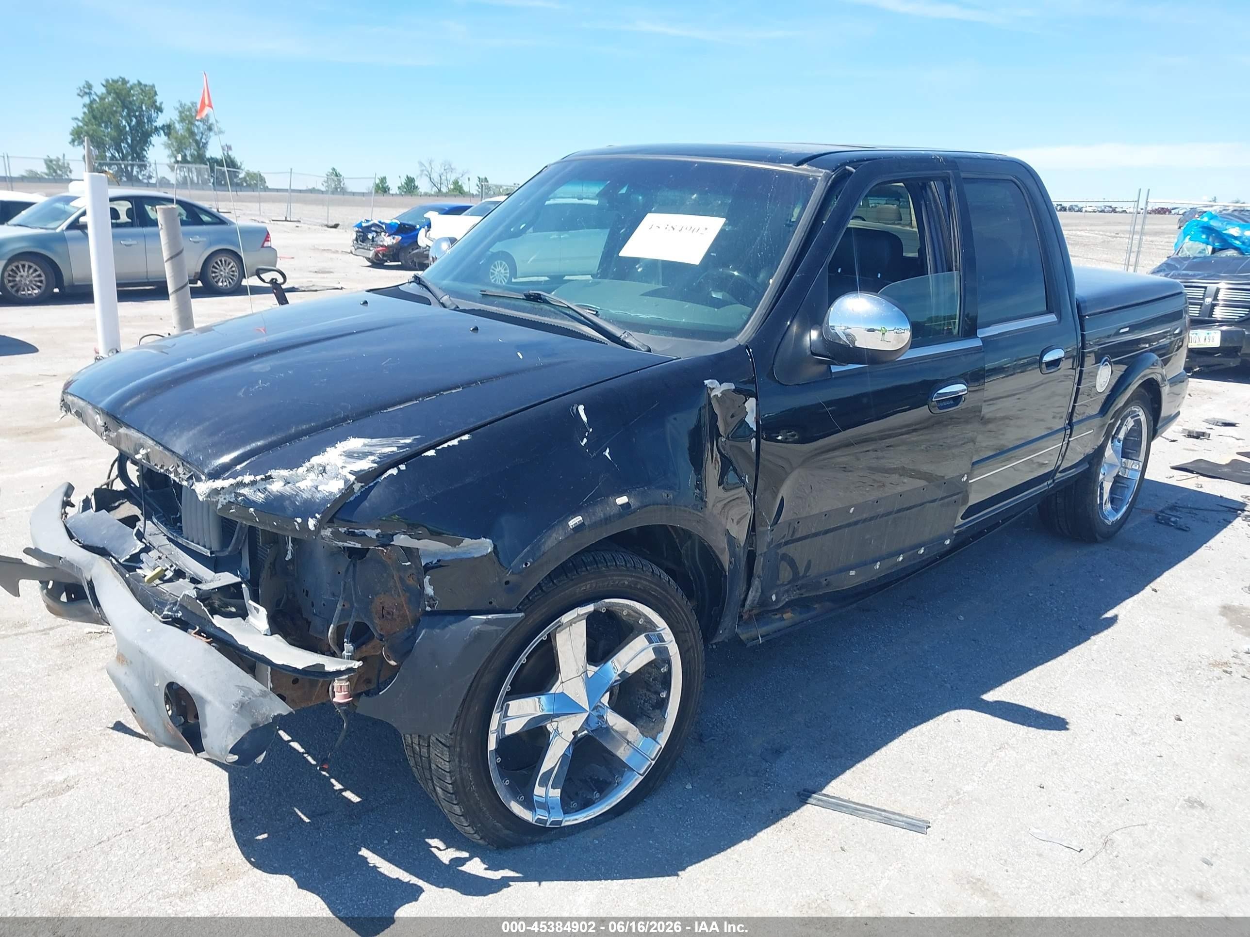 2002 Lincoln Blackwood   Black vin: 5LTEW05AX2KJ00102