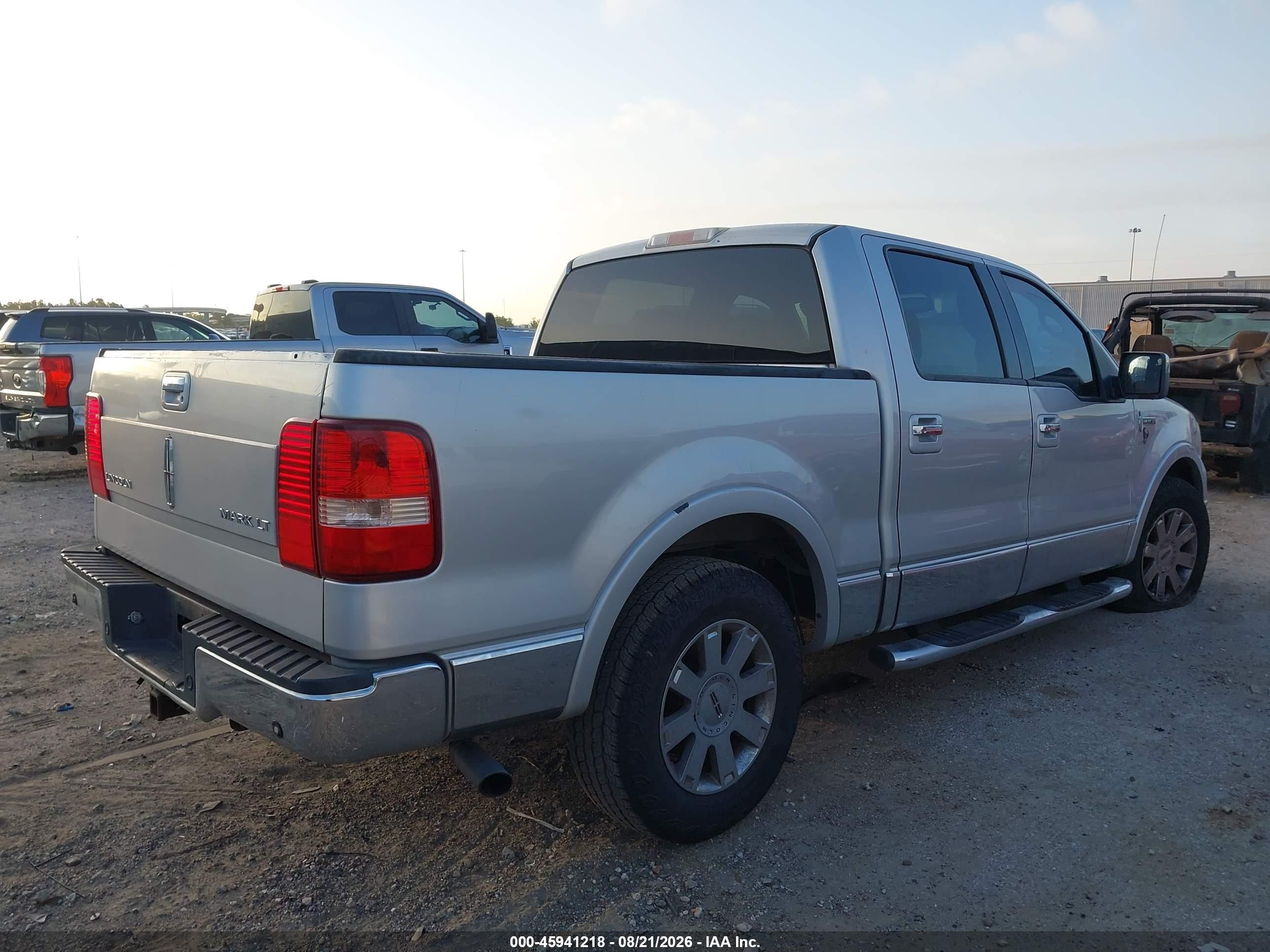 2006 Lincoln Mark Lt   Silver vin: 5LTPW16526FJ20603