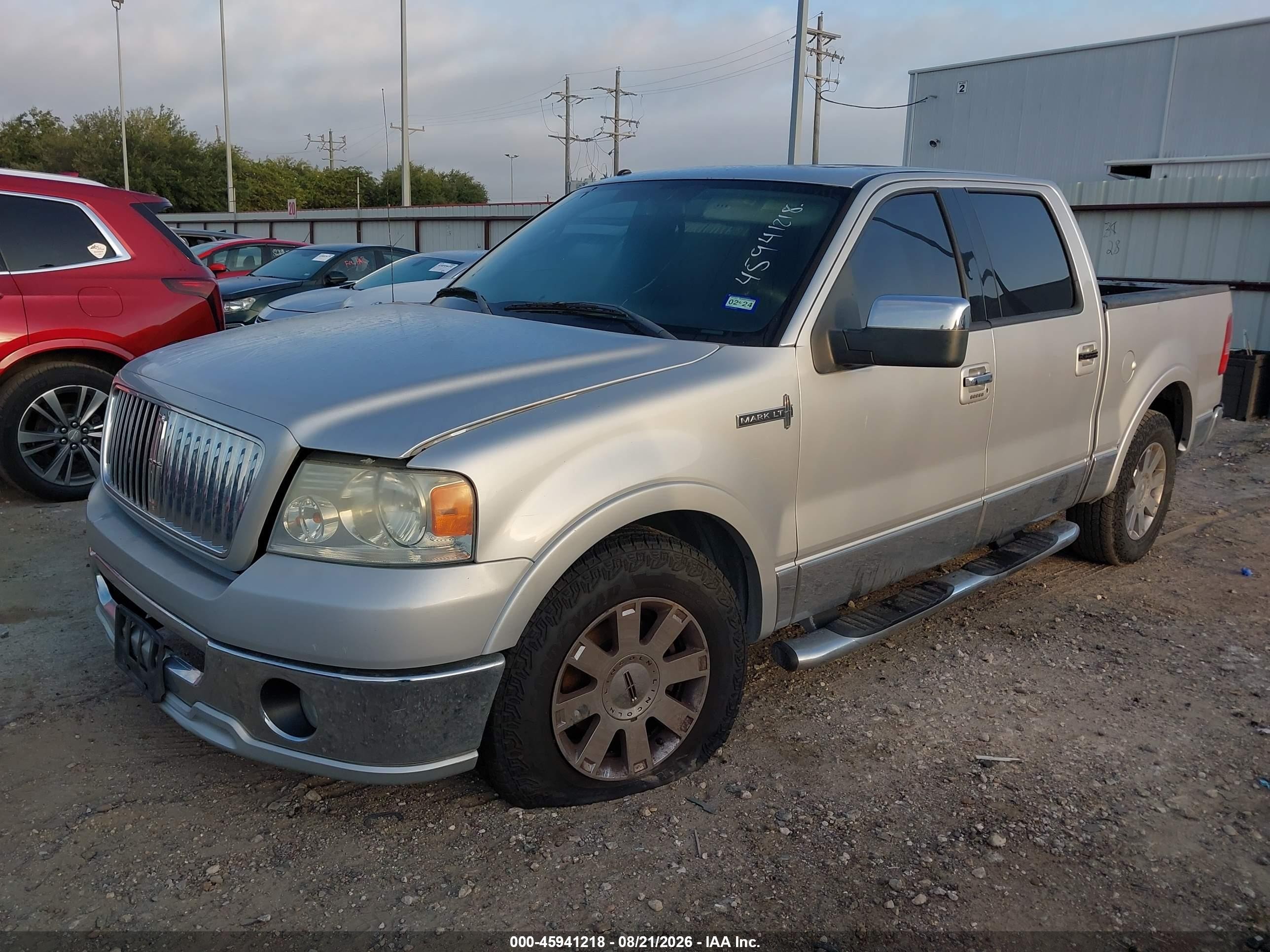 2006 Lincoln Mark Lt   Silver vin: 5LTPW16526FJ20603