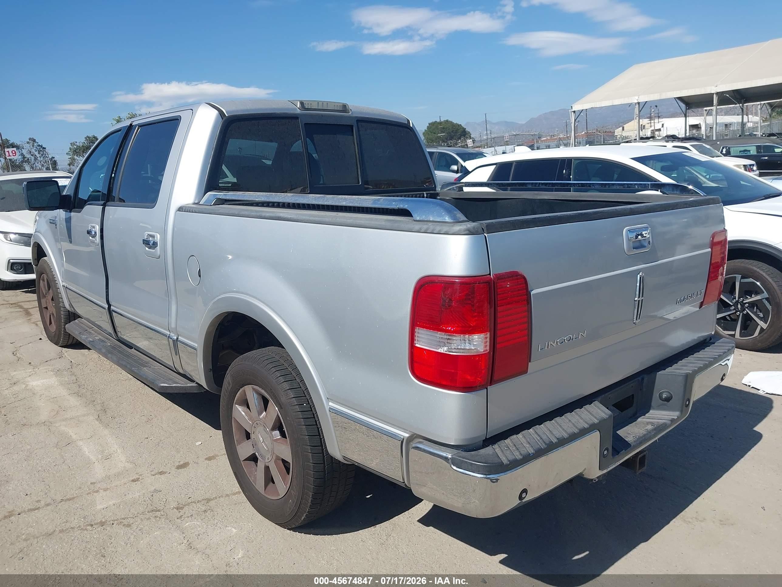 2006 Lincoln Mark Lt   Gray vin: 5LTPW16536FJ06743