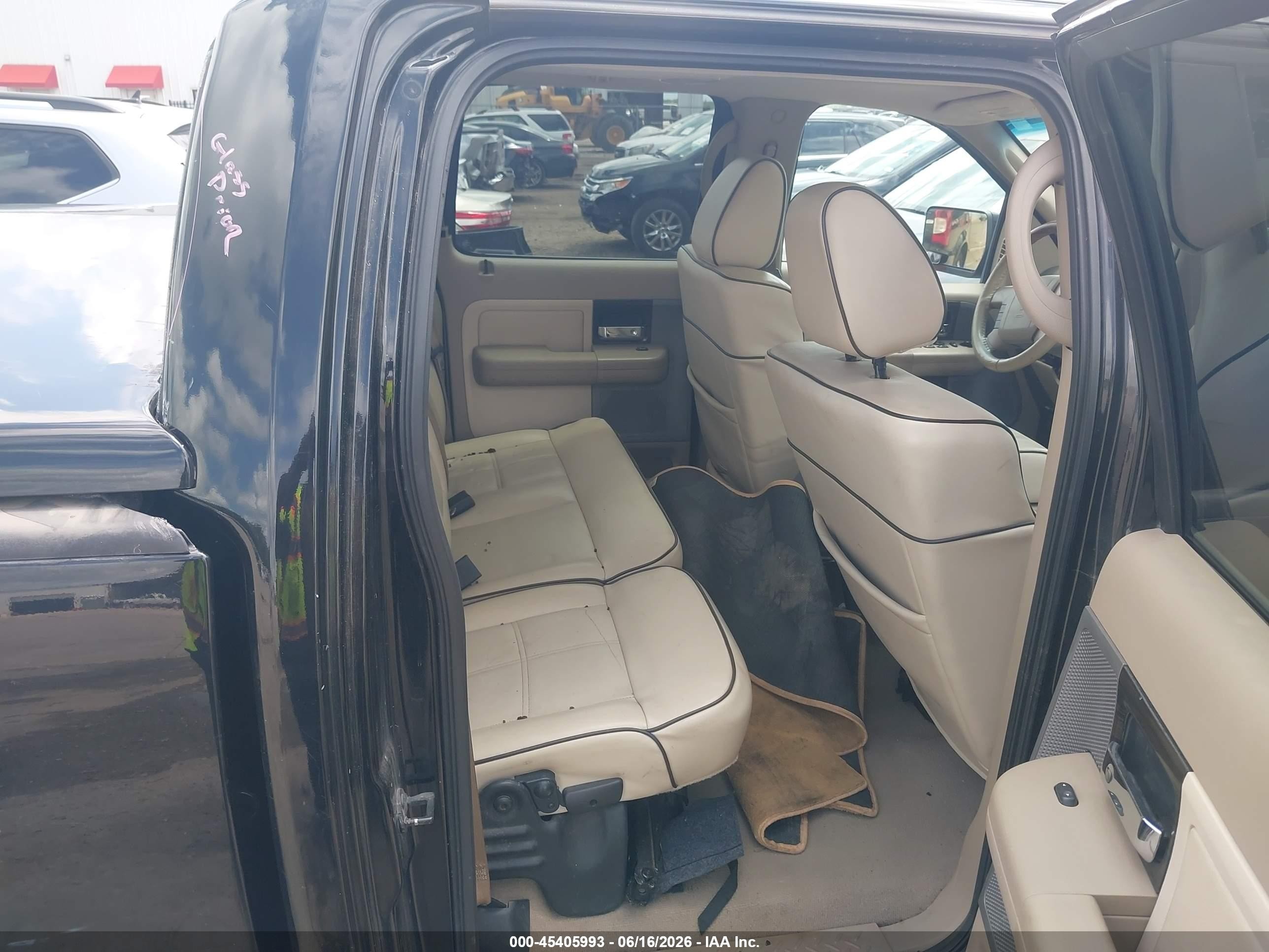 2007 Lincoln Mark Lt   Black vin: 5LTPW16537FJ11846