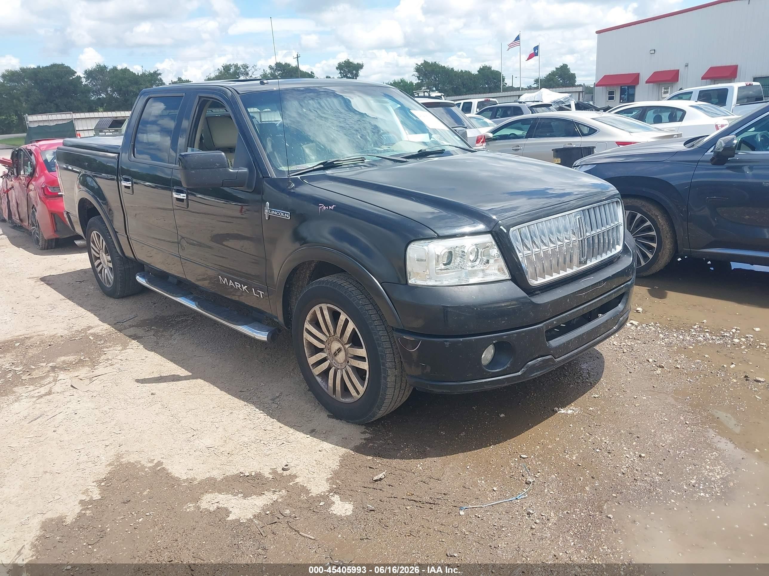 2007 Lincoln Mark Lt   Black vin: 5LTPW16537FJ11846