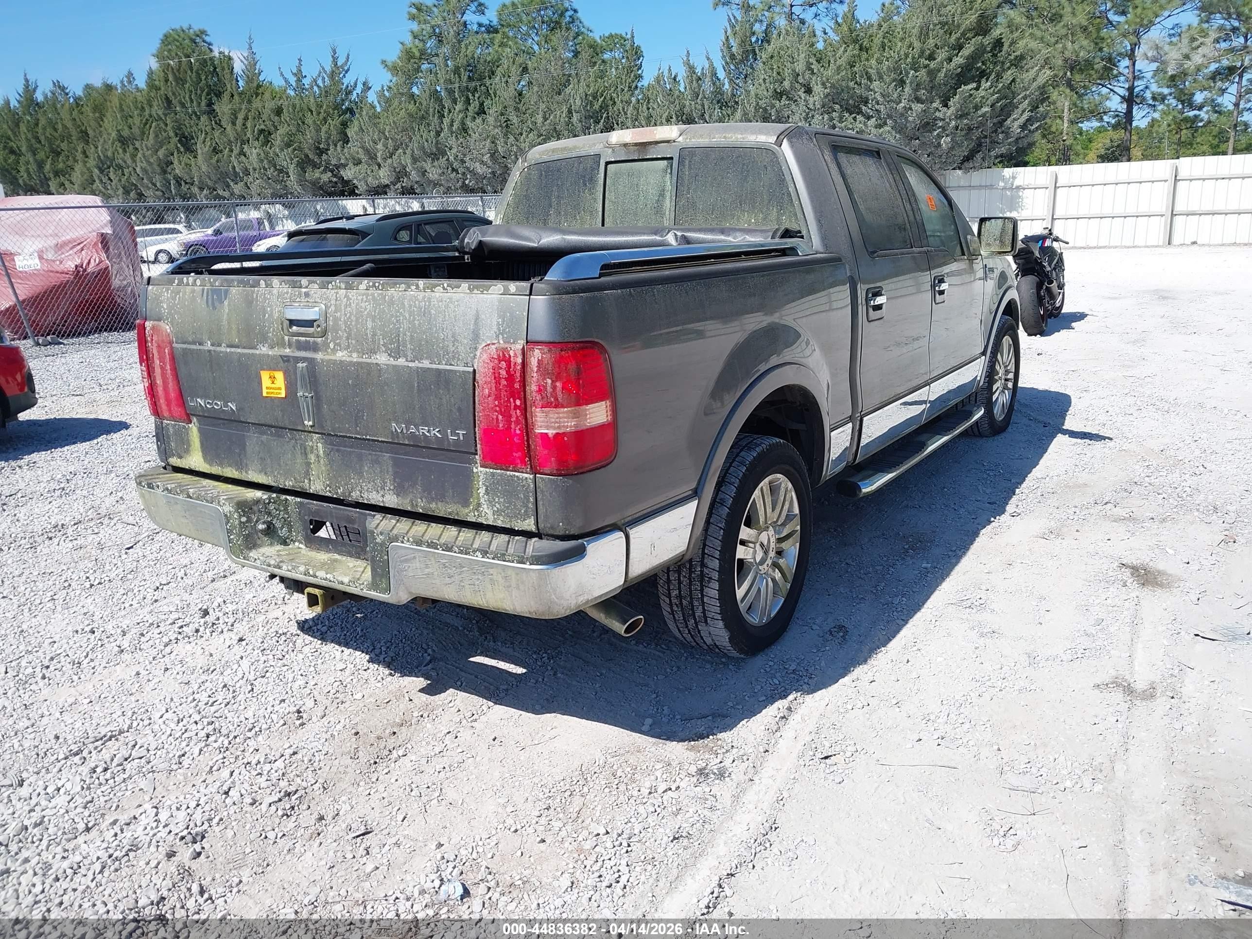 2006 Lincoln Mark Lt   Gray vin: 5LTPW16556FJ24919