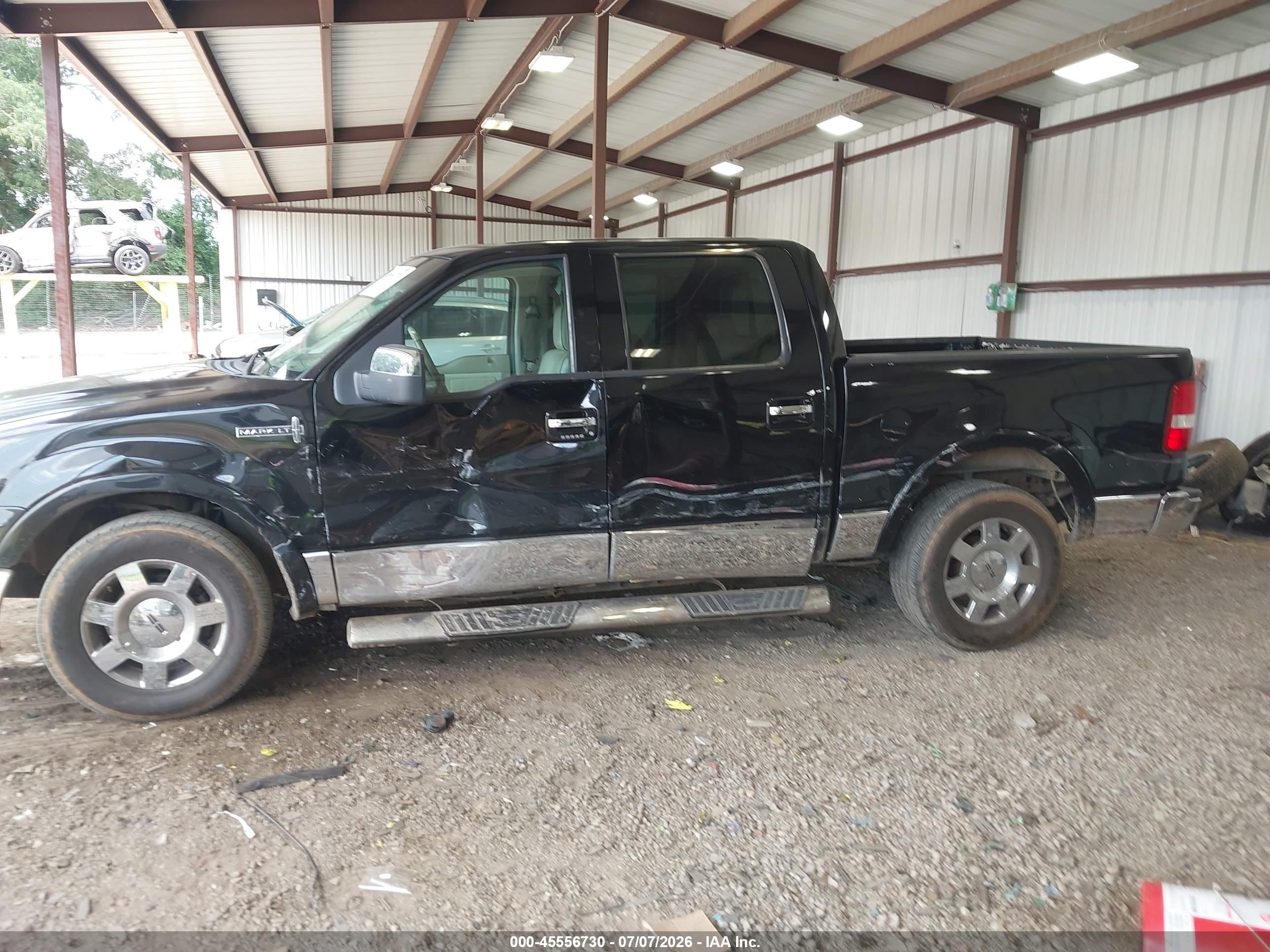 2006 Lincoln Mark Lt   Black vin: 5LTPW16576FJ25456