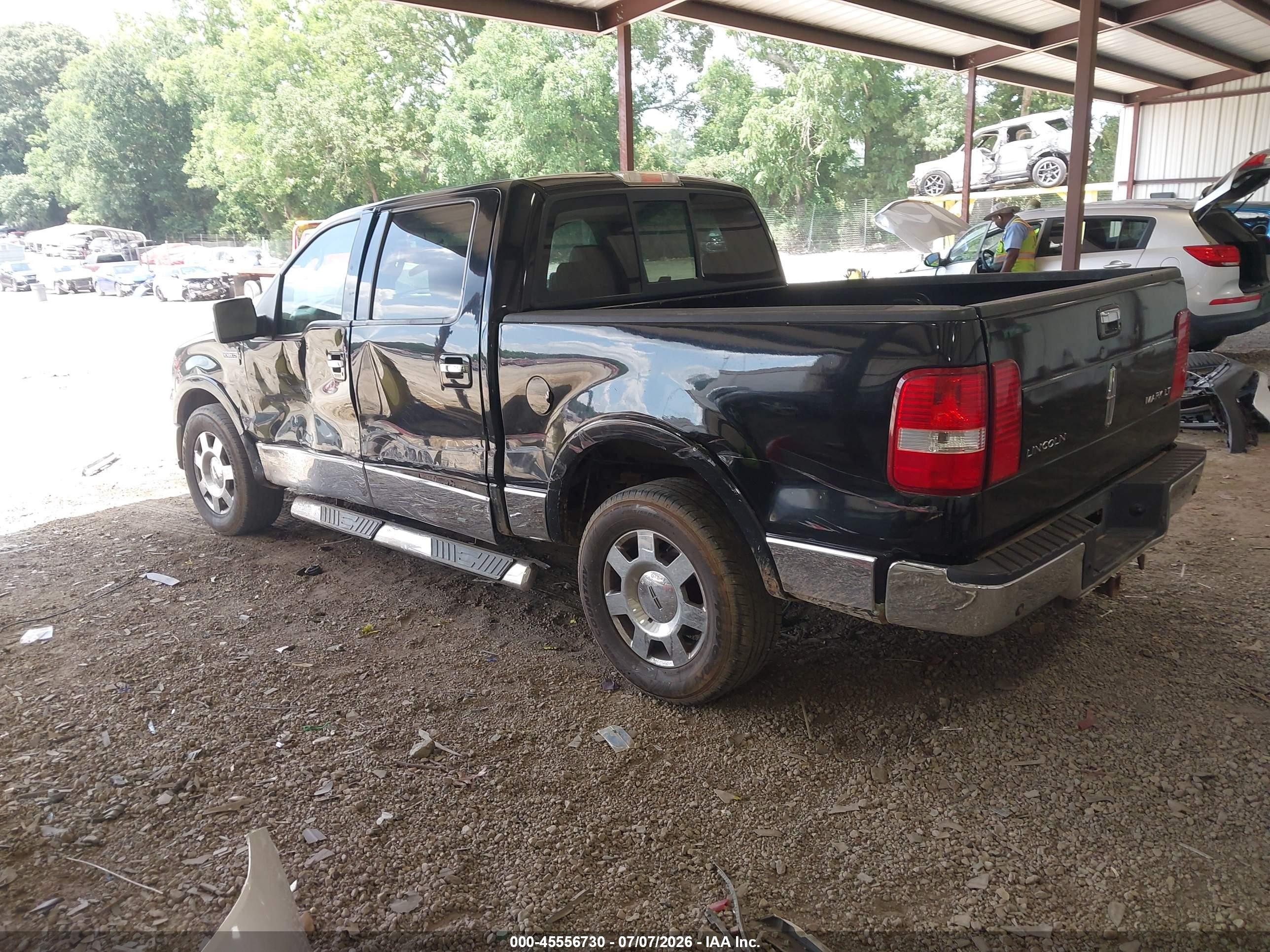 2006 Lincoln Mark Lt   Black vin: 5LTPW16576FJ25456