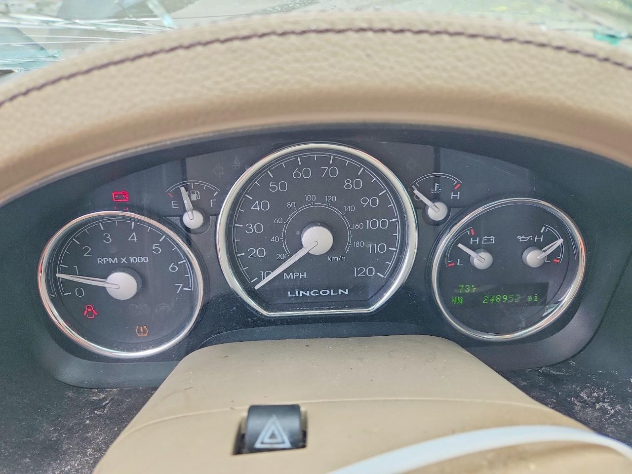 2007 Lincoln Mark Lt Blue vin: 5LTPW16577FJ10845