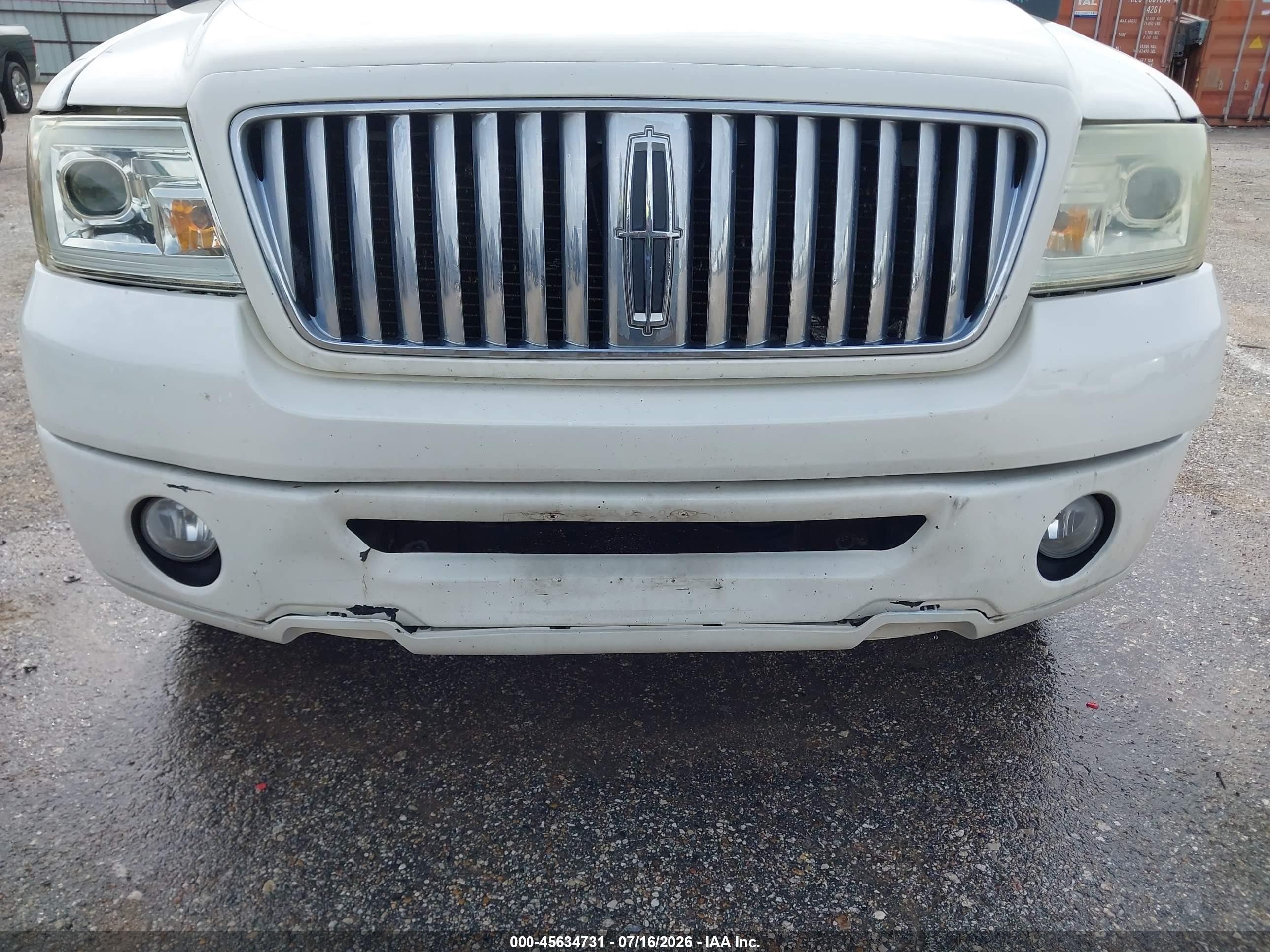 2007 Lincoln Mark Lt   Cream vin: 5LTPW16587FJ03130