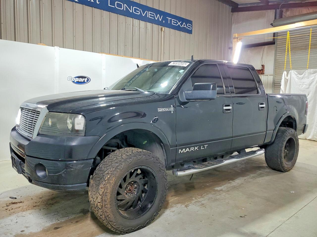 2007 Lincoln Mark Lt Black vin: 5LTPW16597FJ09857