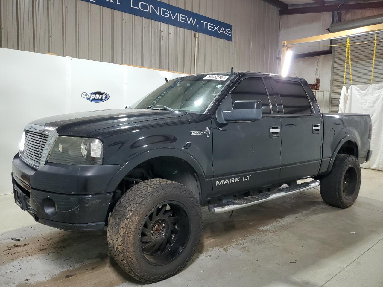 2007 Lincoln Mark Lt Black vin: 5LTPW16597FJ09857 Damage: Front Bumper Extension, Broken, Replacement Required