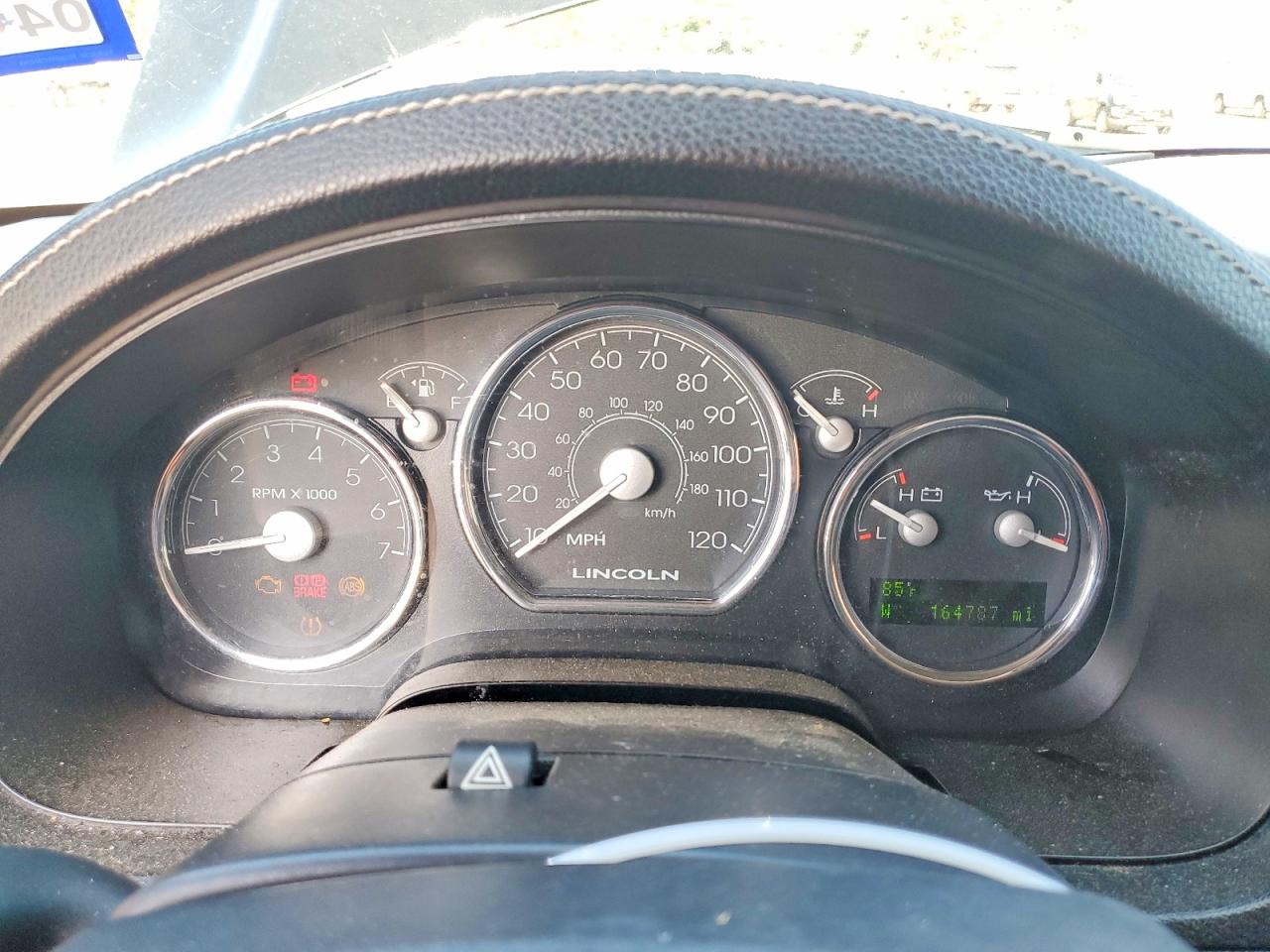 2007 Lincoln Mark Lt Black vin: 5LTPW16597FJ09857