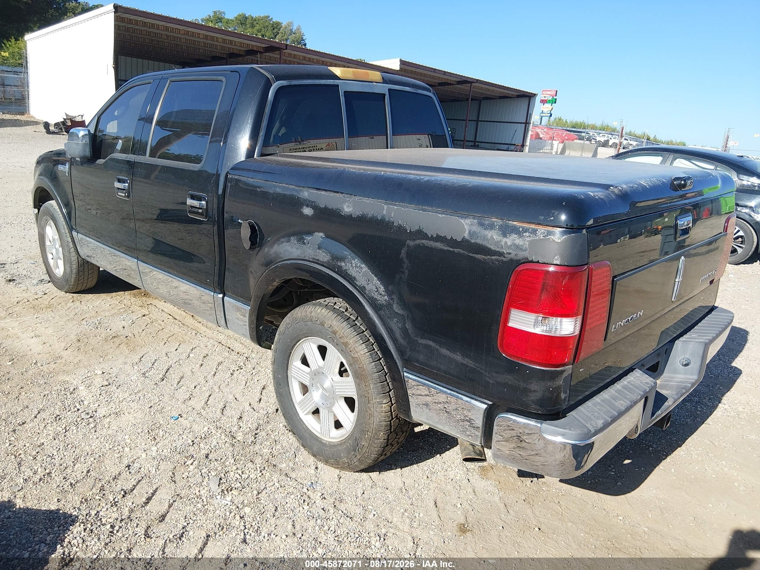 2006 Lincoln Mark Lt   Black vin: 5LTPW165X6FJ08358