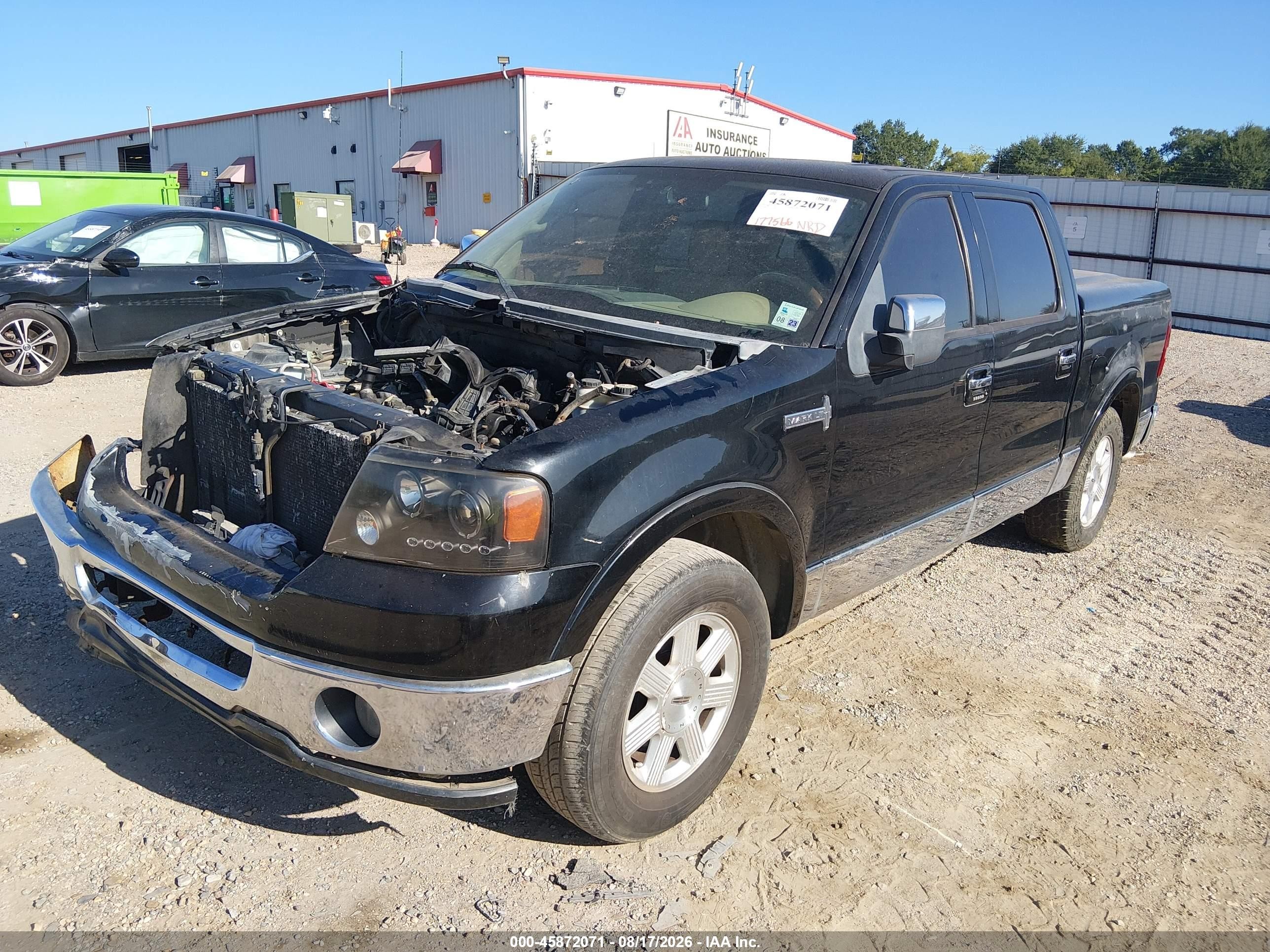 2006 Lincoln Mark Lt   Black vin: 5LTPW165X6FJ08358