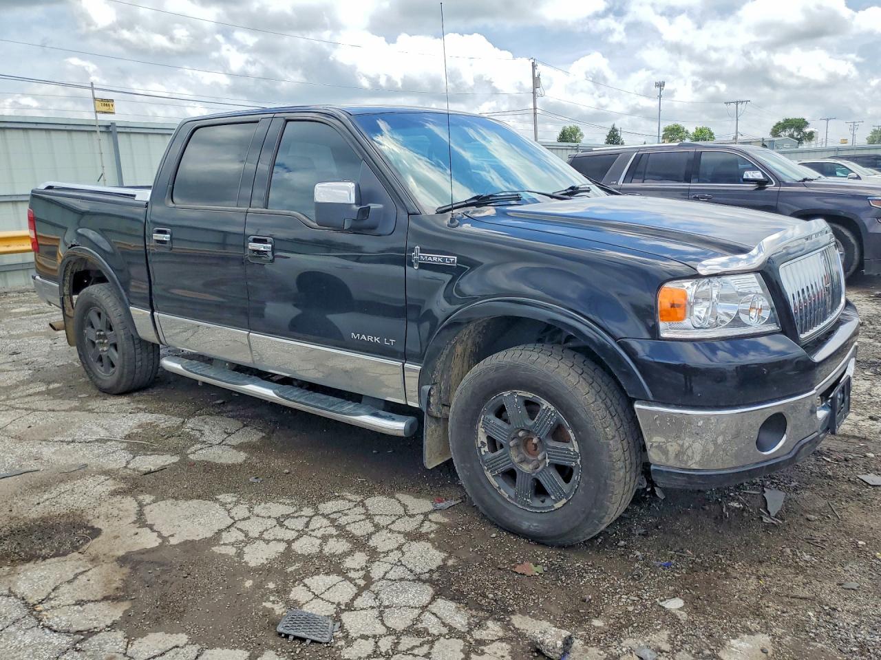 2006 Lincoln Mark Lt Черный vin: 5LTPW18506FJ15946