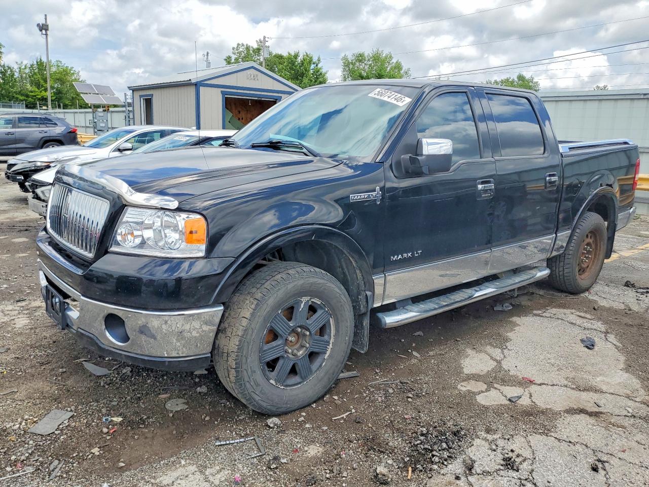 2006 Lincoln Mark Lt Черный vin: 5LTPW18506FJ15946