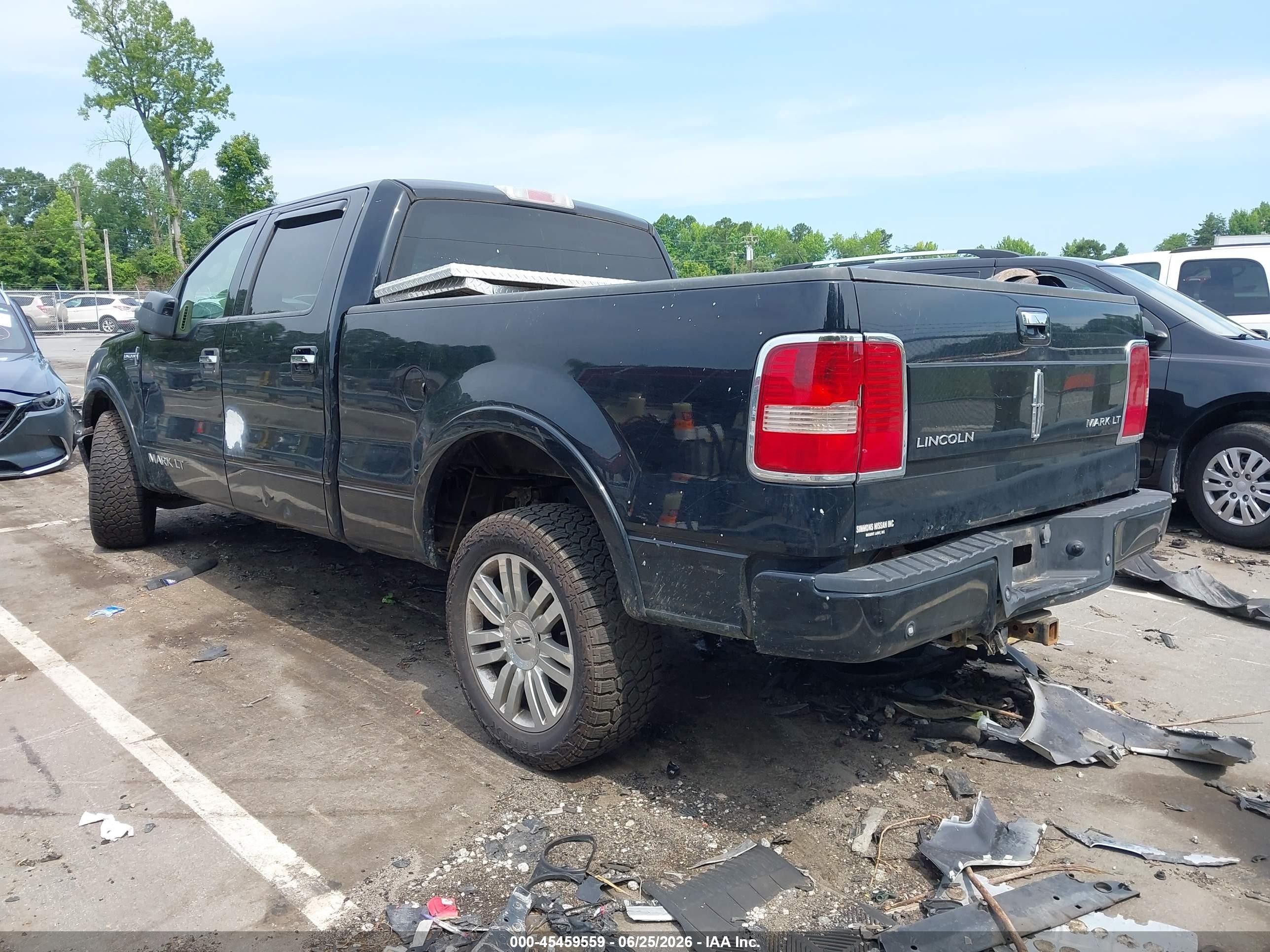 2007 Lincoln Mark Lt   Black vin: 5LTPW18527FJ01046
