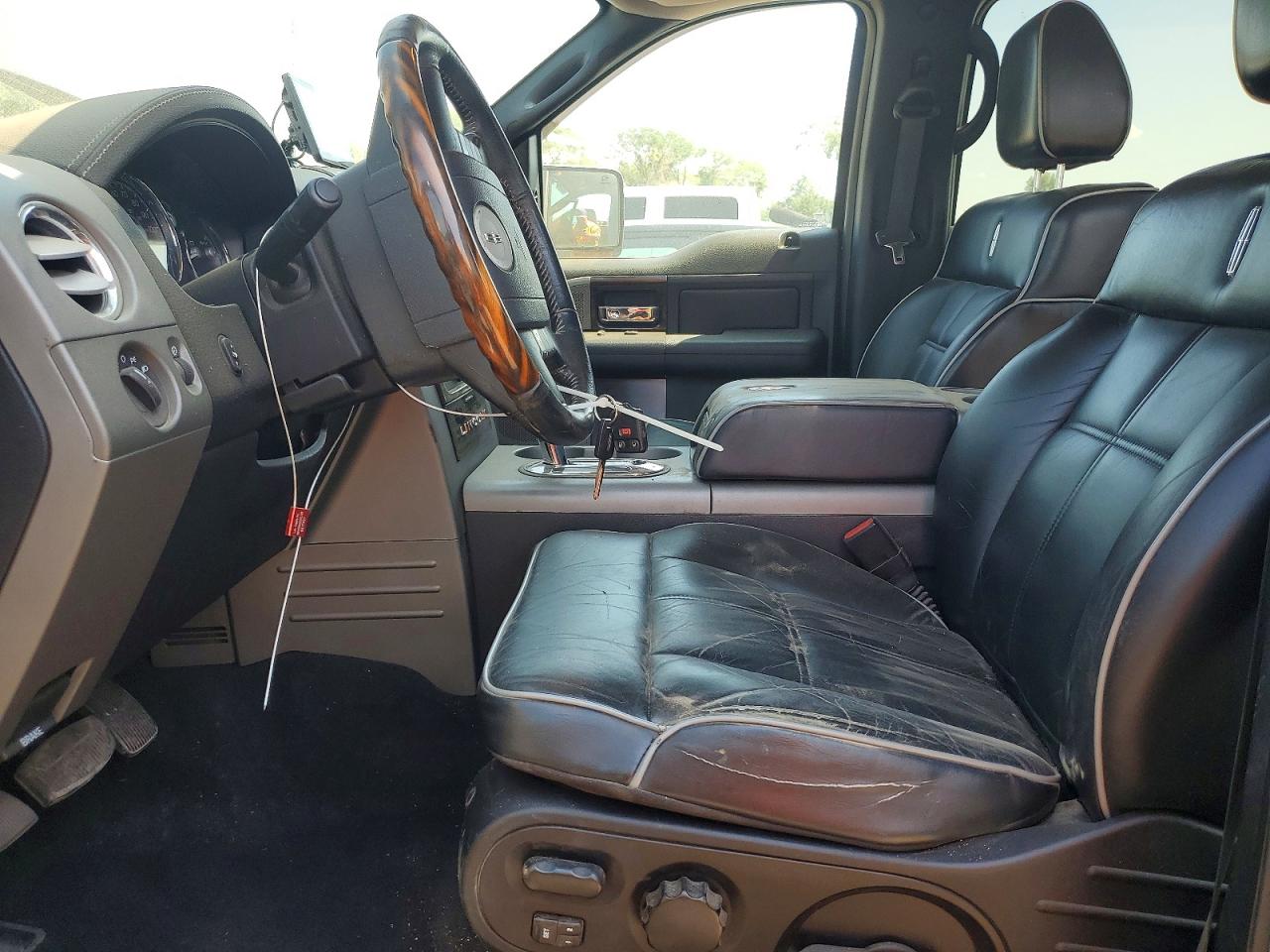 2007 Lincoln Mark Lt Black vin: 5LTPW18527FJ01581