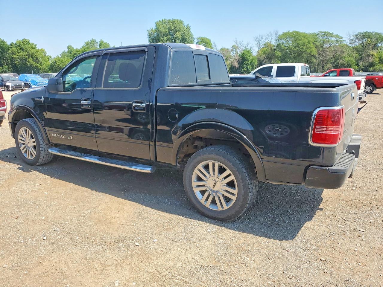 2007 Lincoln Mark Lt Black vin: 5LTPW18527FJ01581